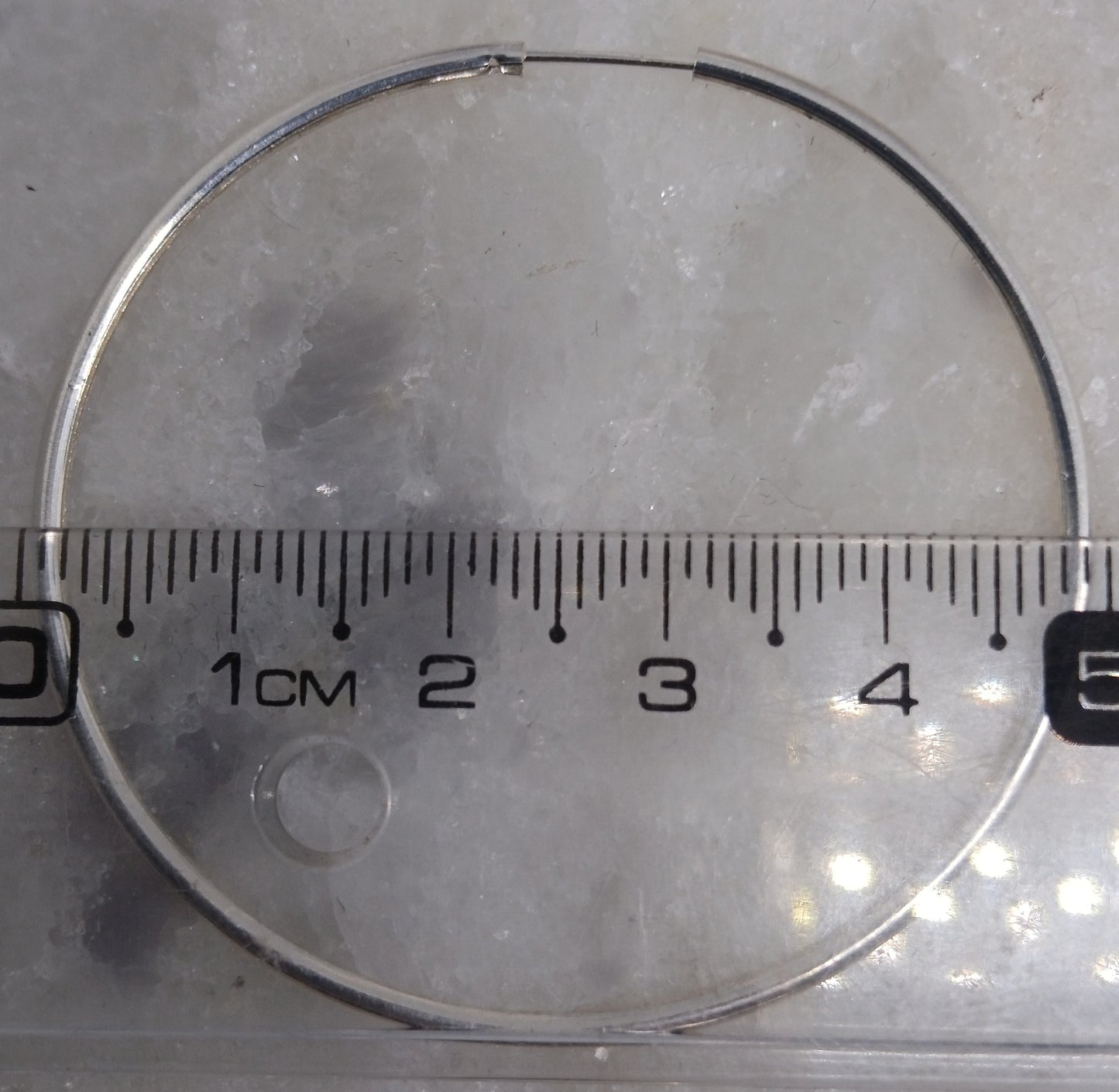 Aros - Argollas Lisos 49 mm - Plata925.