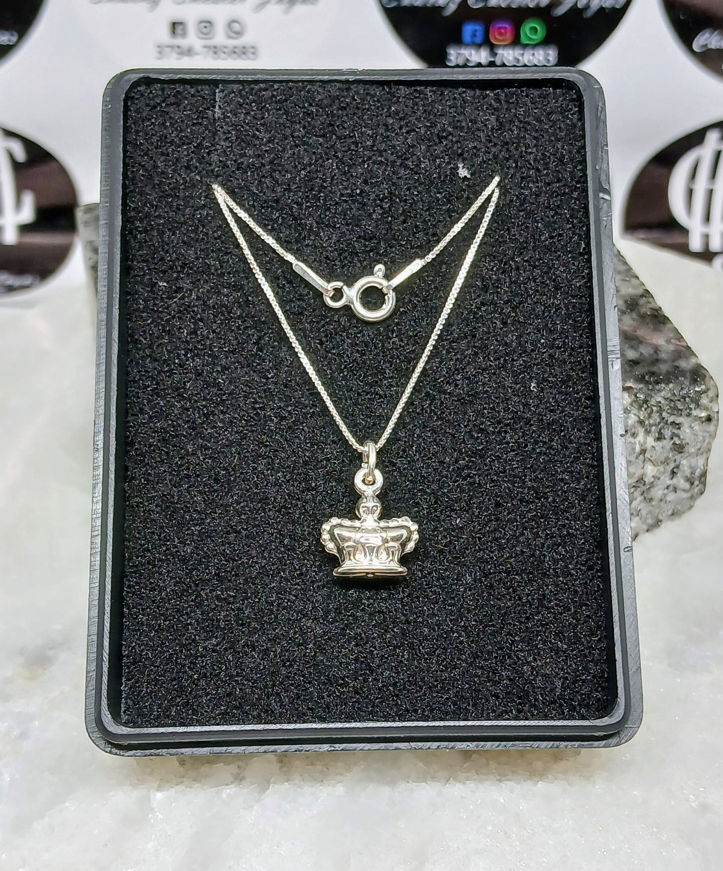 Collar - Corona - Plata925 - Dama.