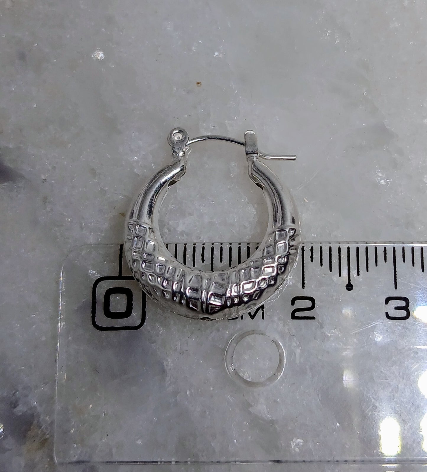 Aros - Argollas Inflados - 20 mm - Plata925.