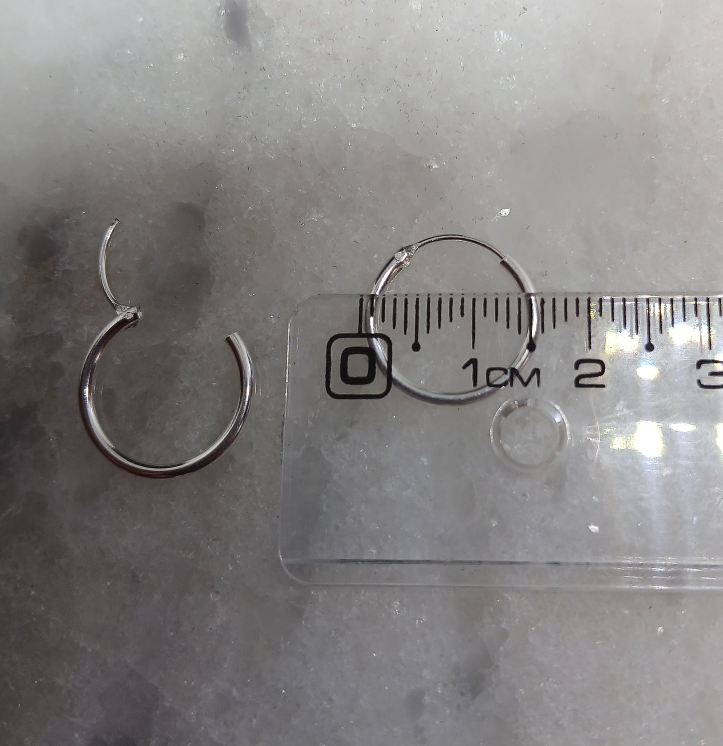 Aros - Argollas Lisas 16 mm - Plata925.
