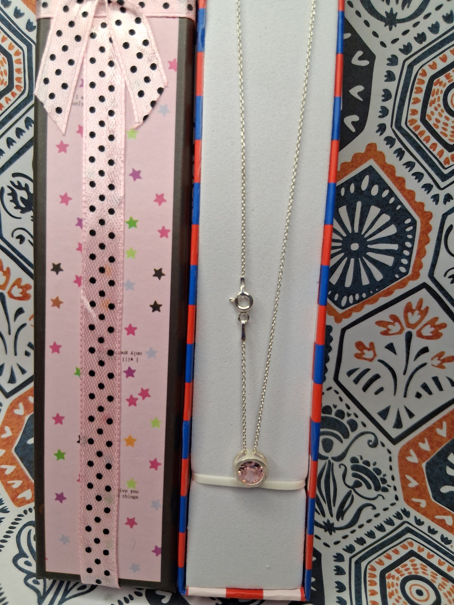 Collar - Susano 7mm (Rosa) - Plata925 - Dama.