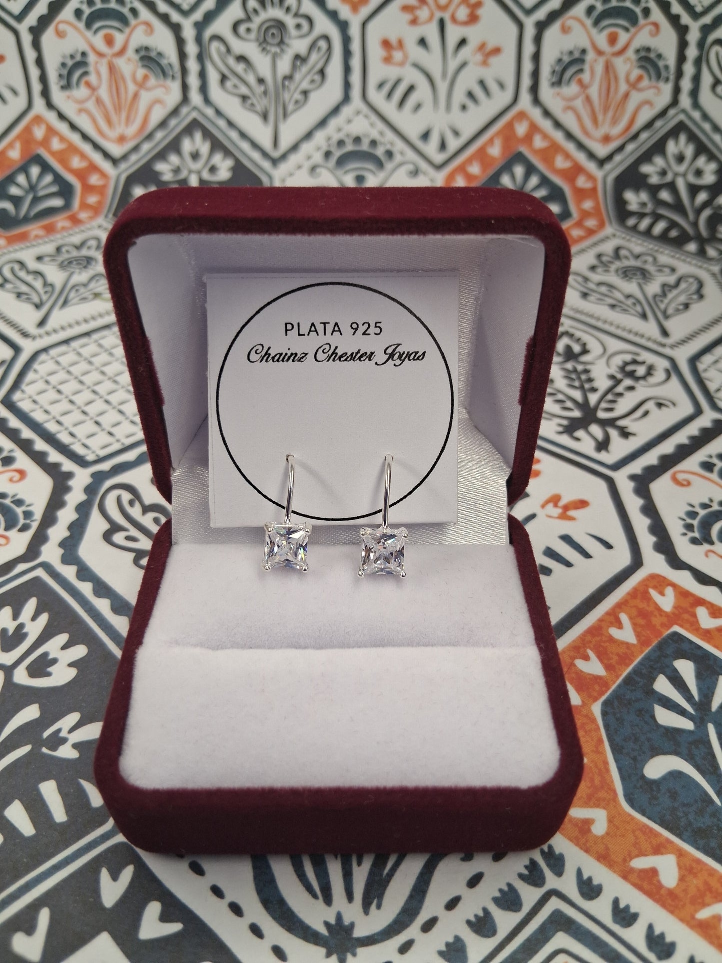 Aros - Brisura Blanco - Plata925 - Dama