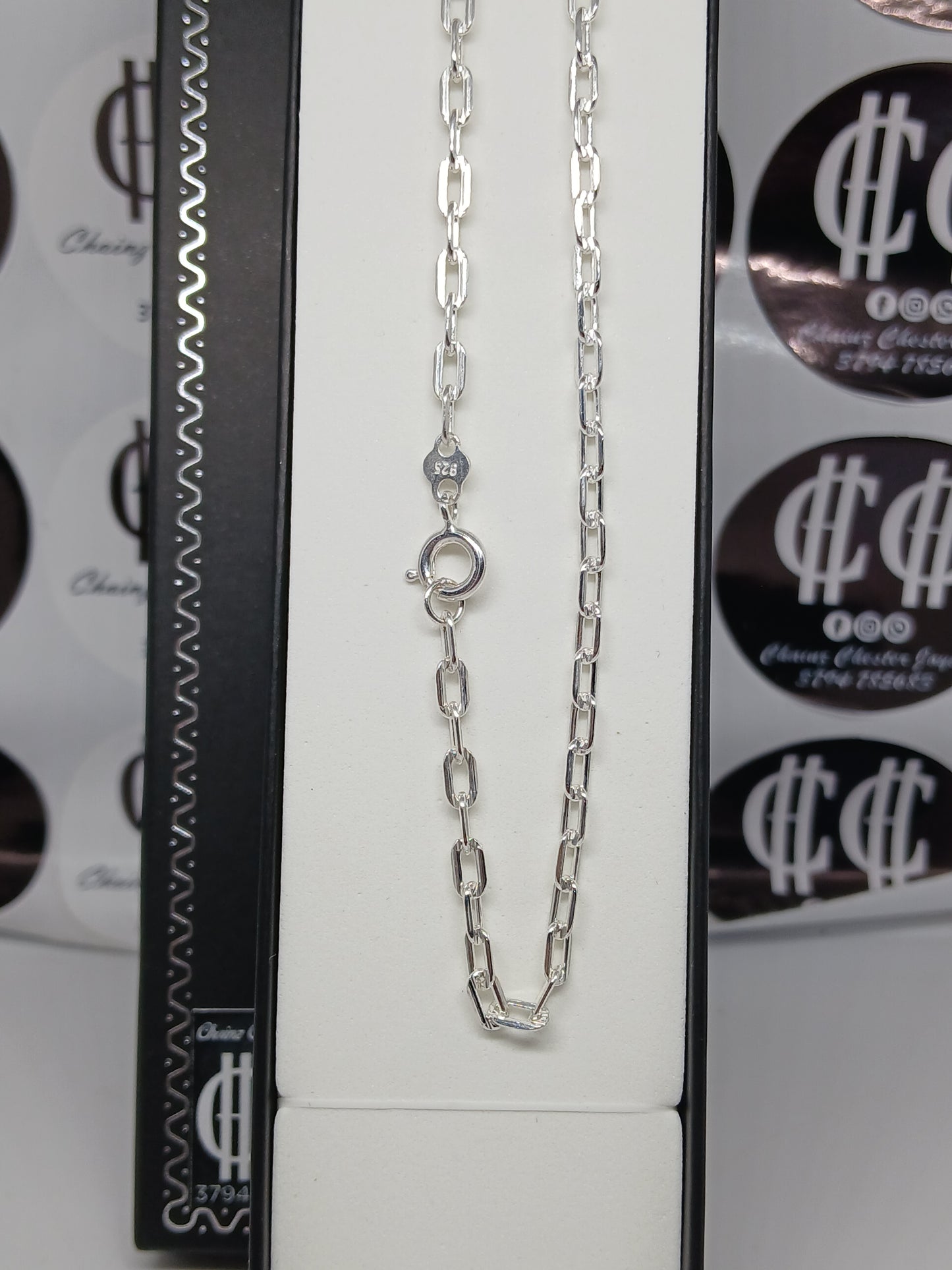 Collar - Forcet F-80 x 65 cms - Plata925 - Caballero.