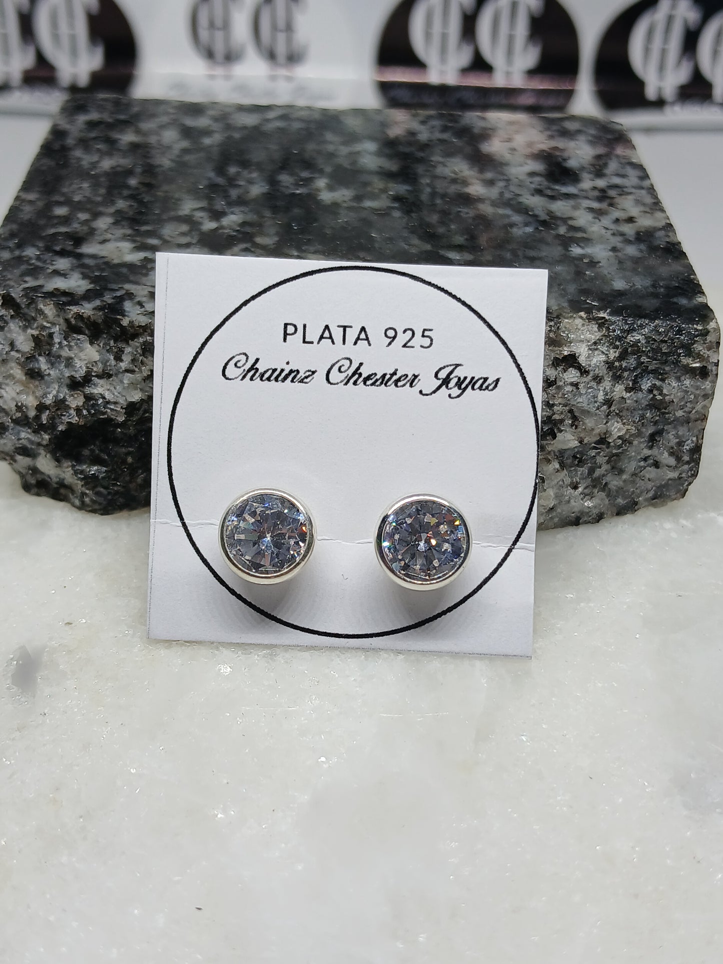 Aros - Pasantes - susano 8 mm - Plata925.