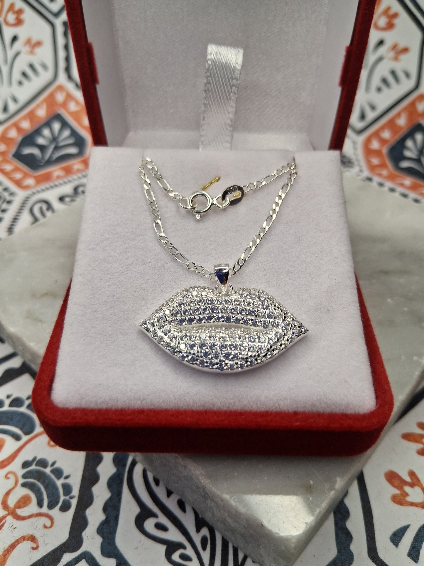 Collar - Conjunto Beso - Plata925 - Dama.