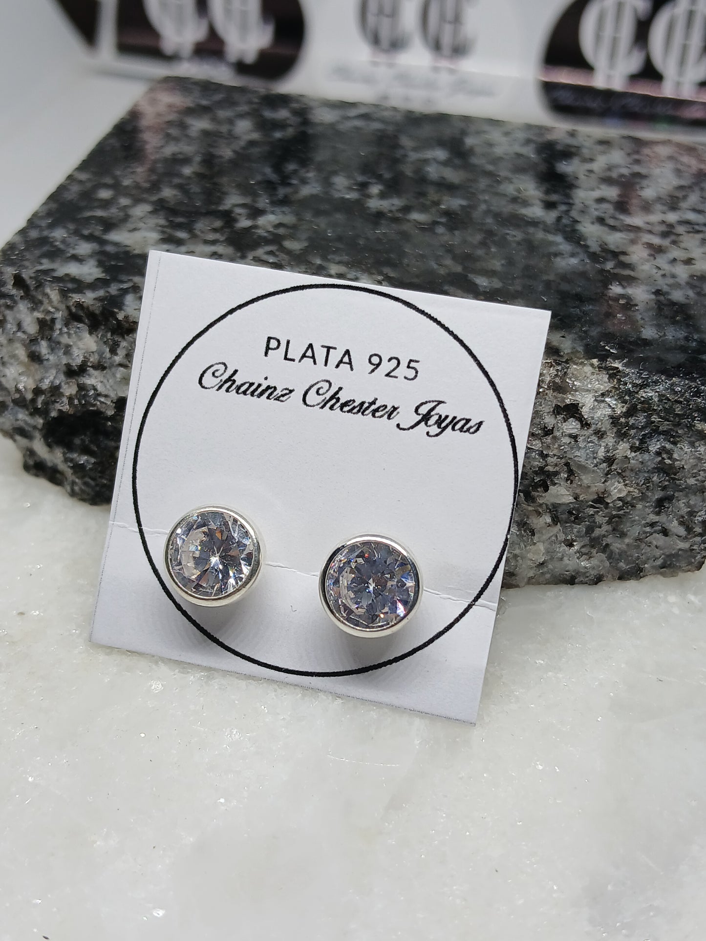 Aros - Pasantes - susano 8 mm - Plata925.