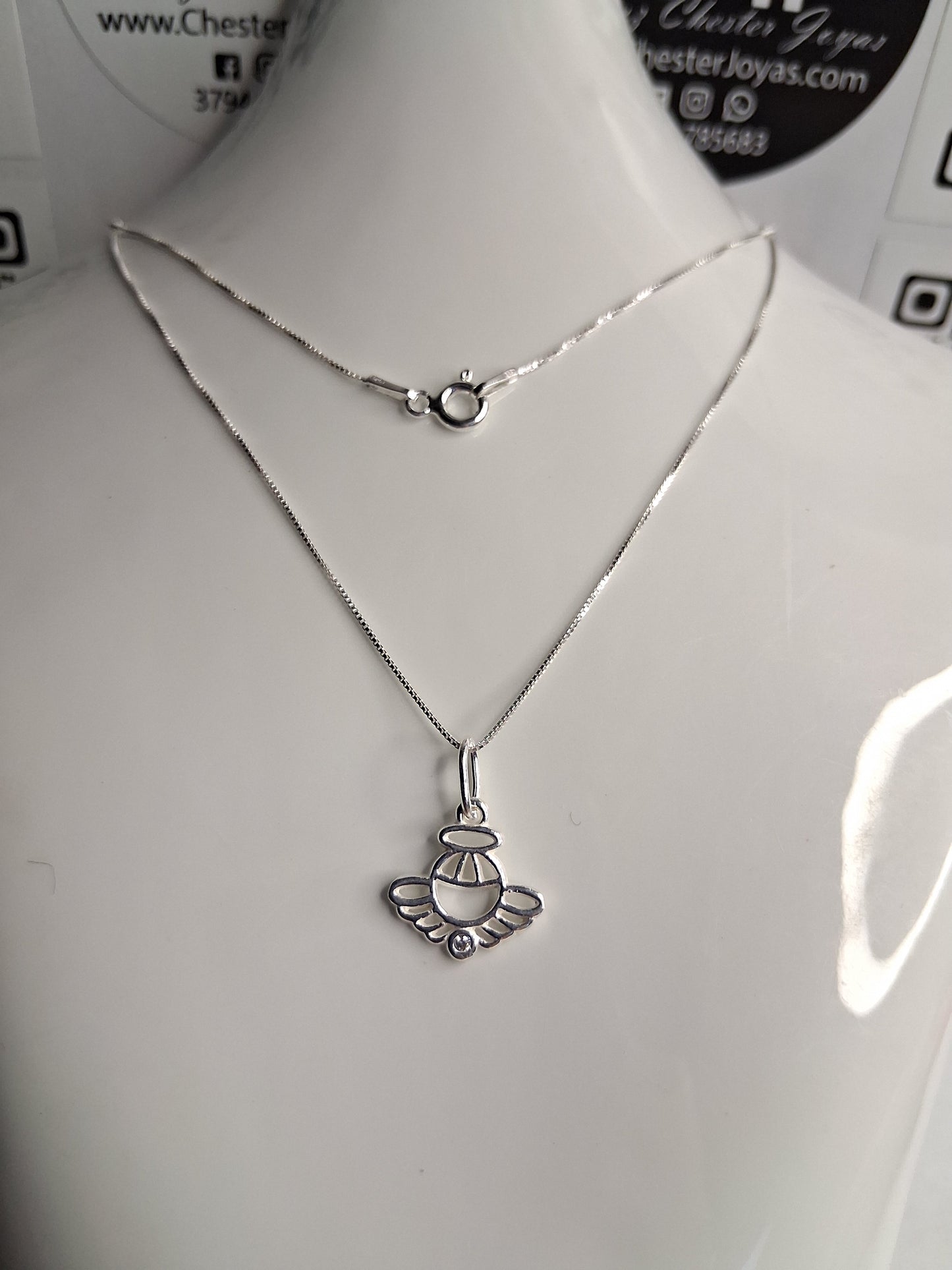 Collar - Ángel - Plata925 - Dama.