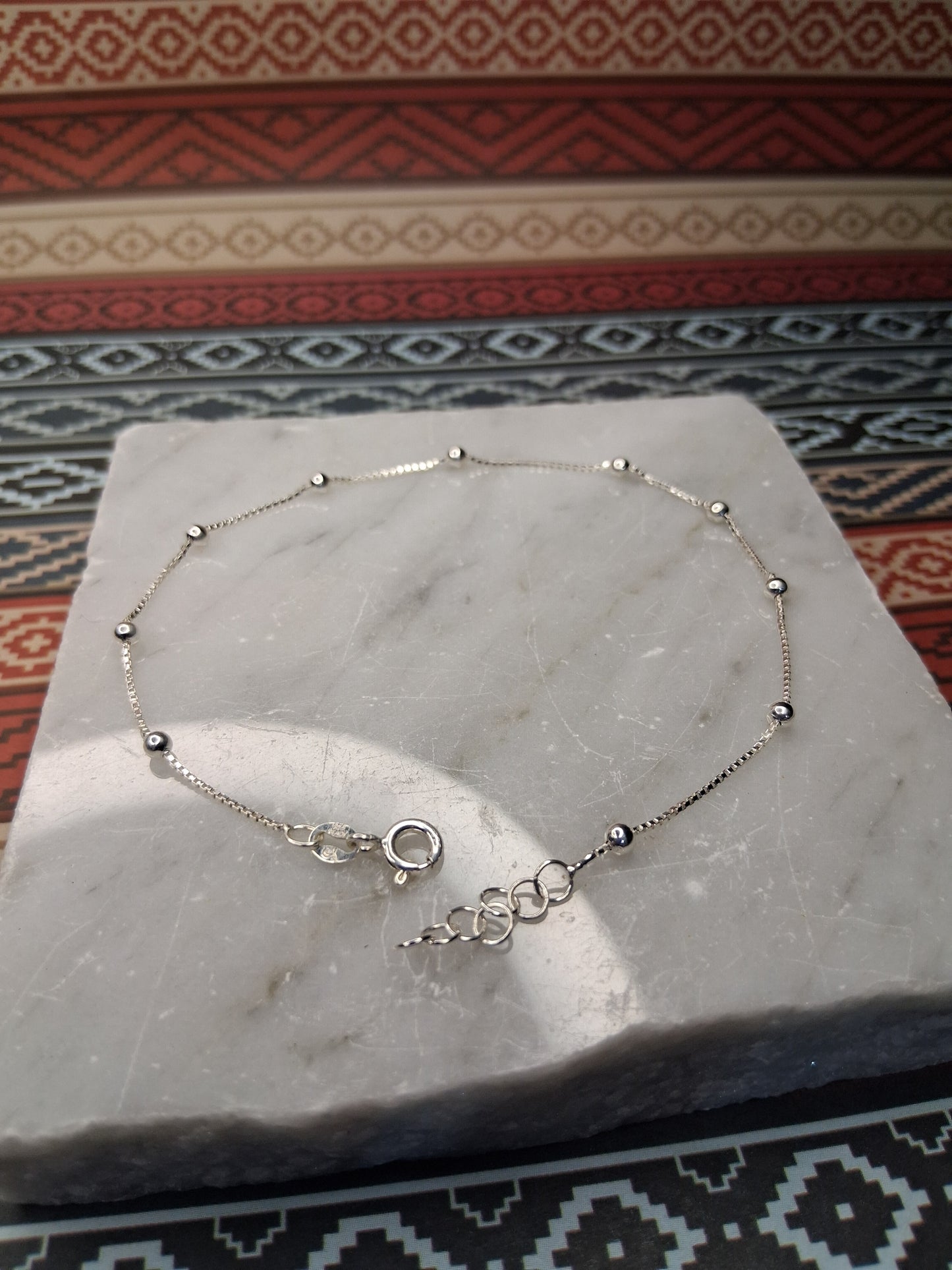 Tobillera - Bolita - Plata925 - Dama.