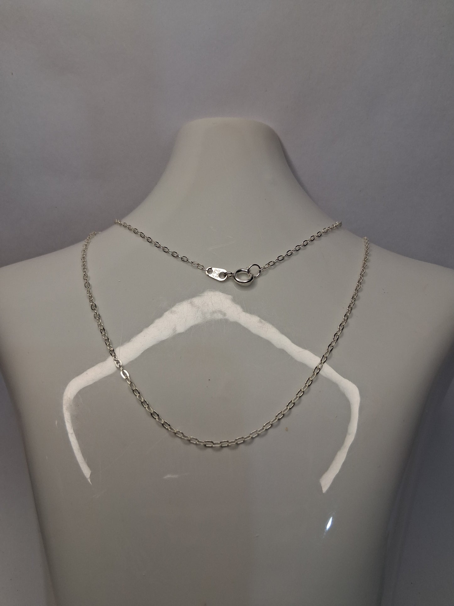 Collar - Mini Forcet 50 cms - Plata925 - Caballero.