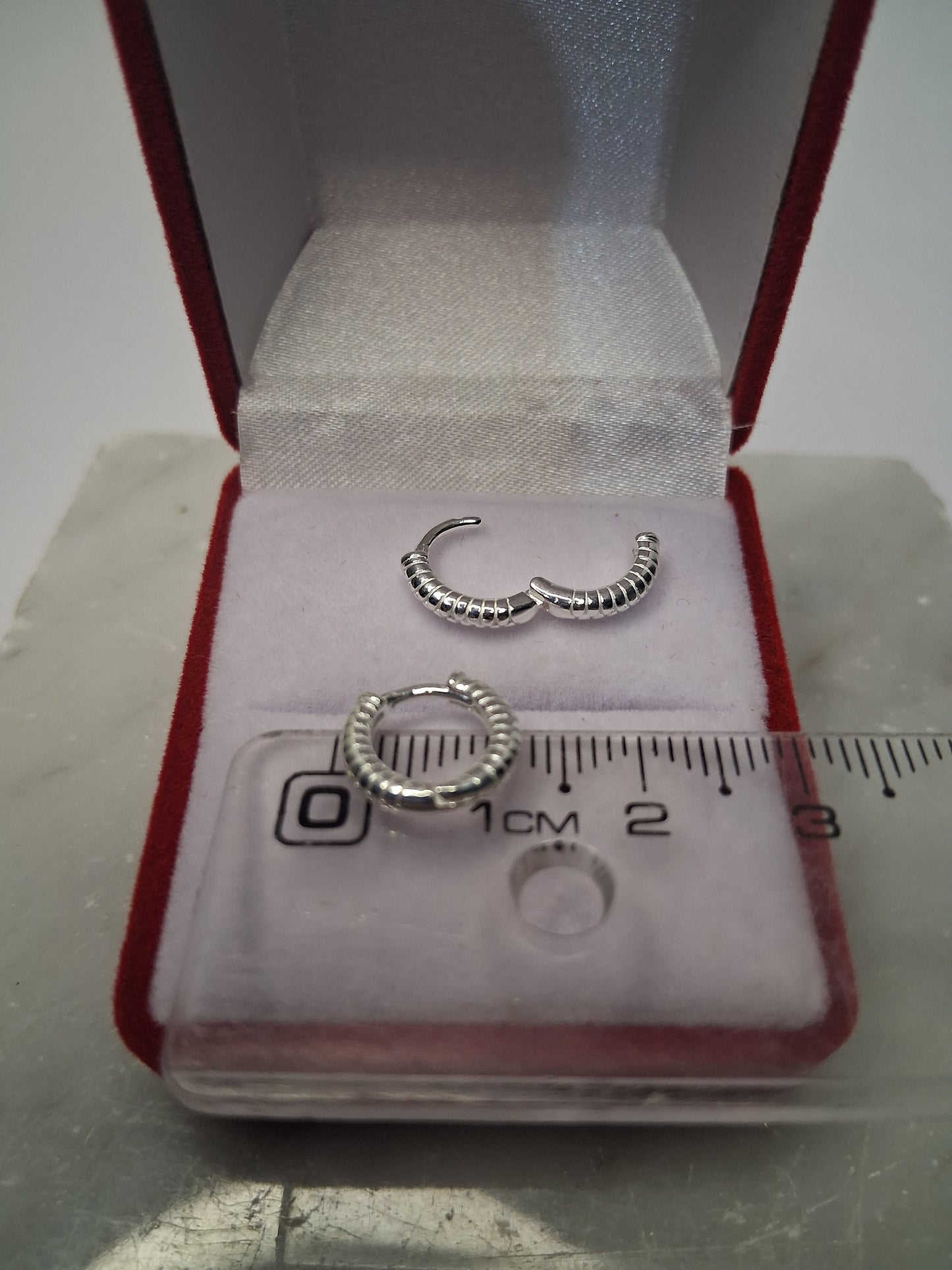 Aros - Argollas Lisas 8 mm - Plata925.