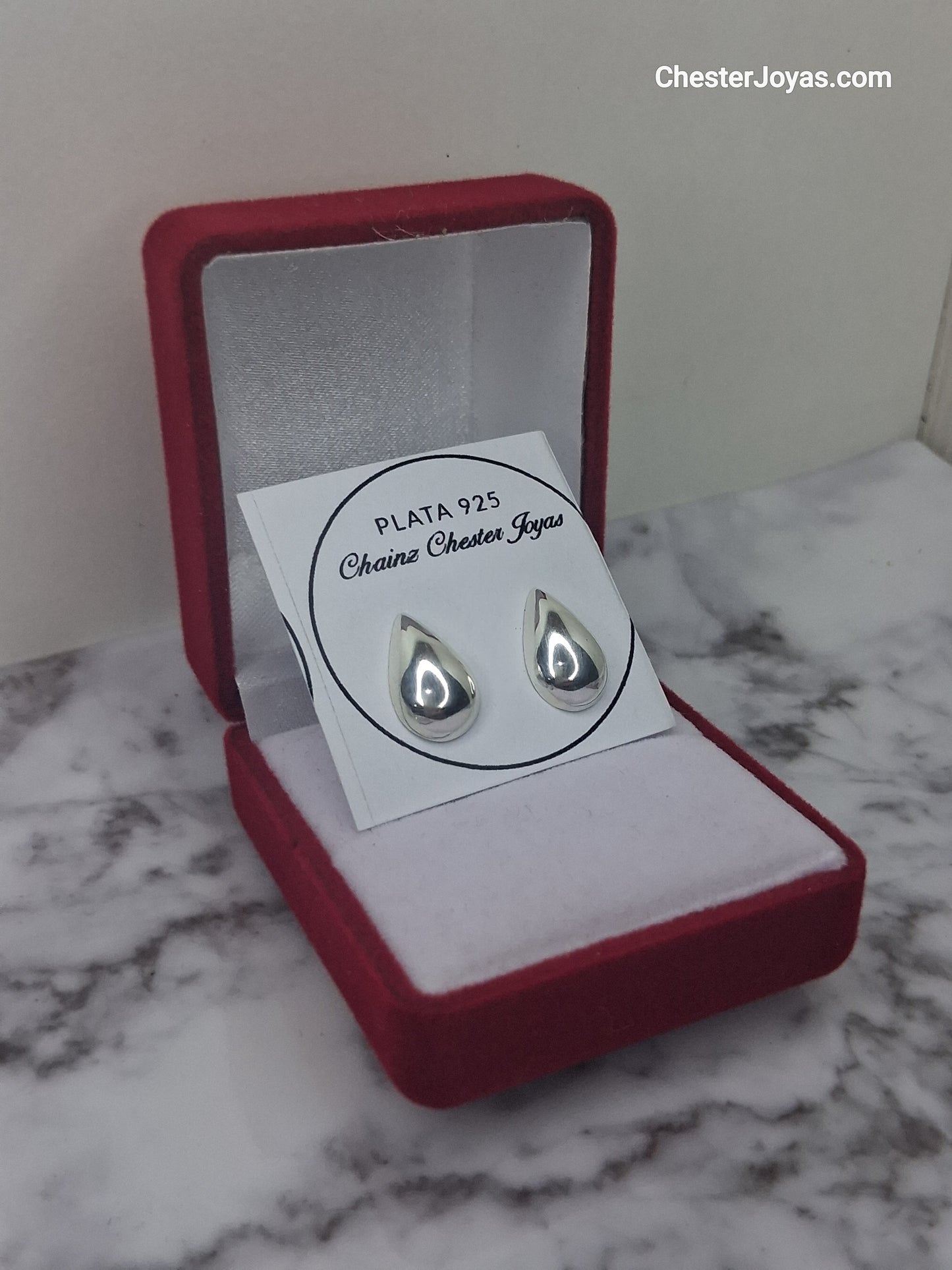 Aros - PASANTE GOTA - Plata925.