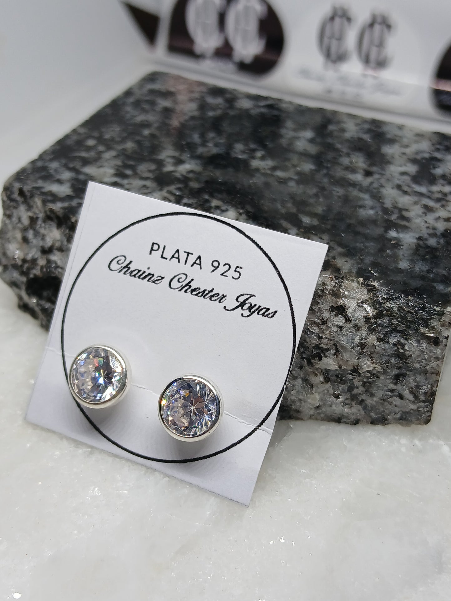 Aros - Pasantes - susano 8 mm - Plata925.