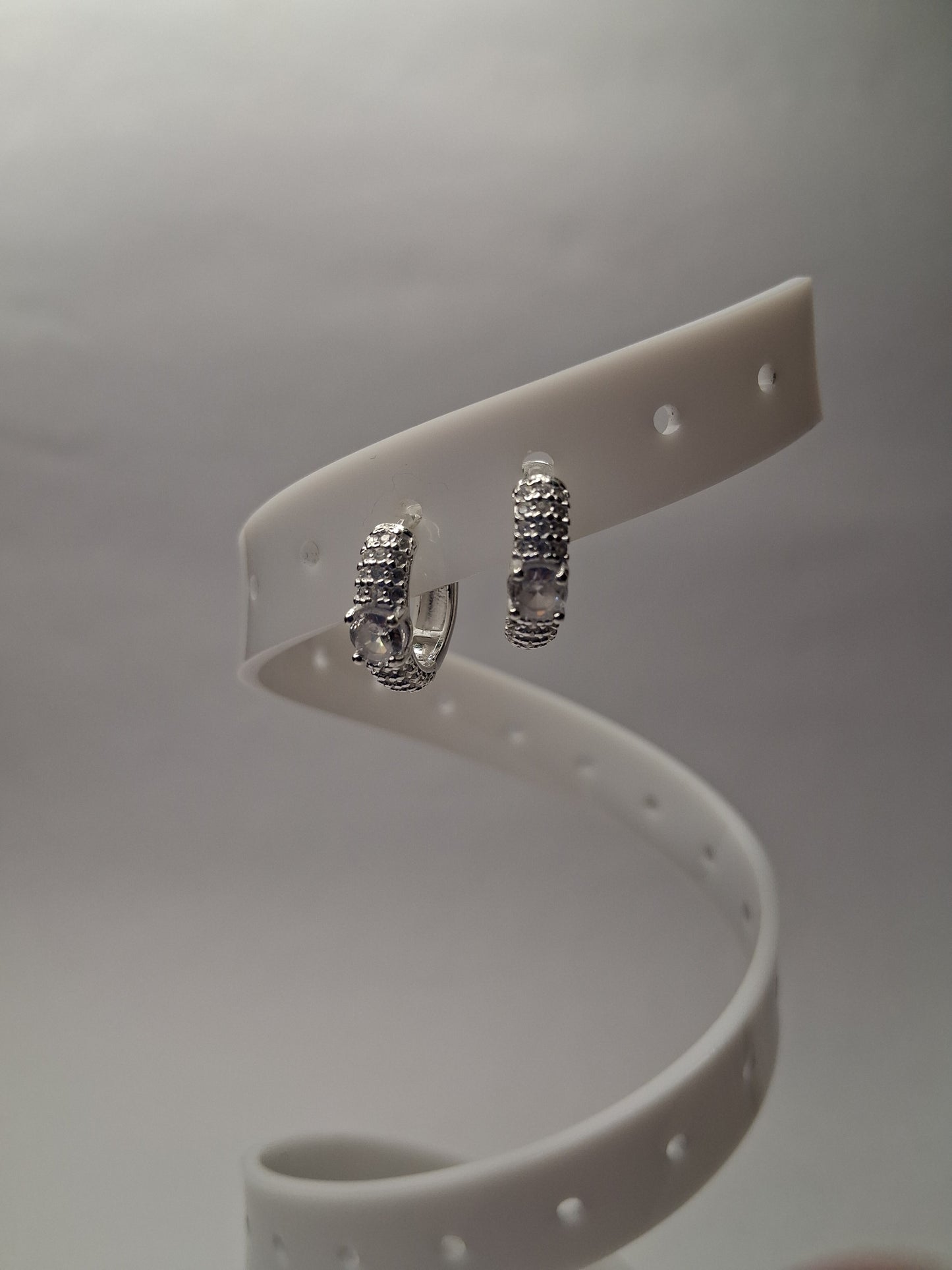 Aros - HUGGIES MIRKO - 15 mm - Plata925