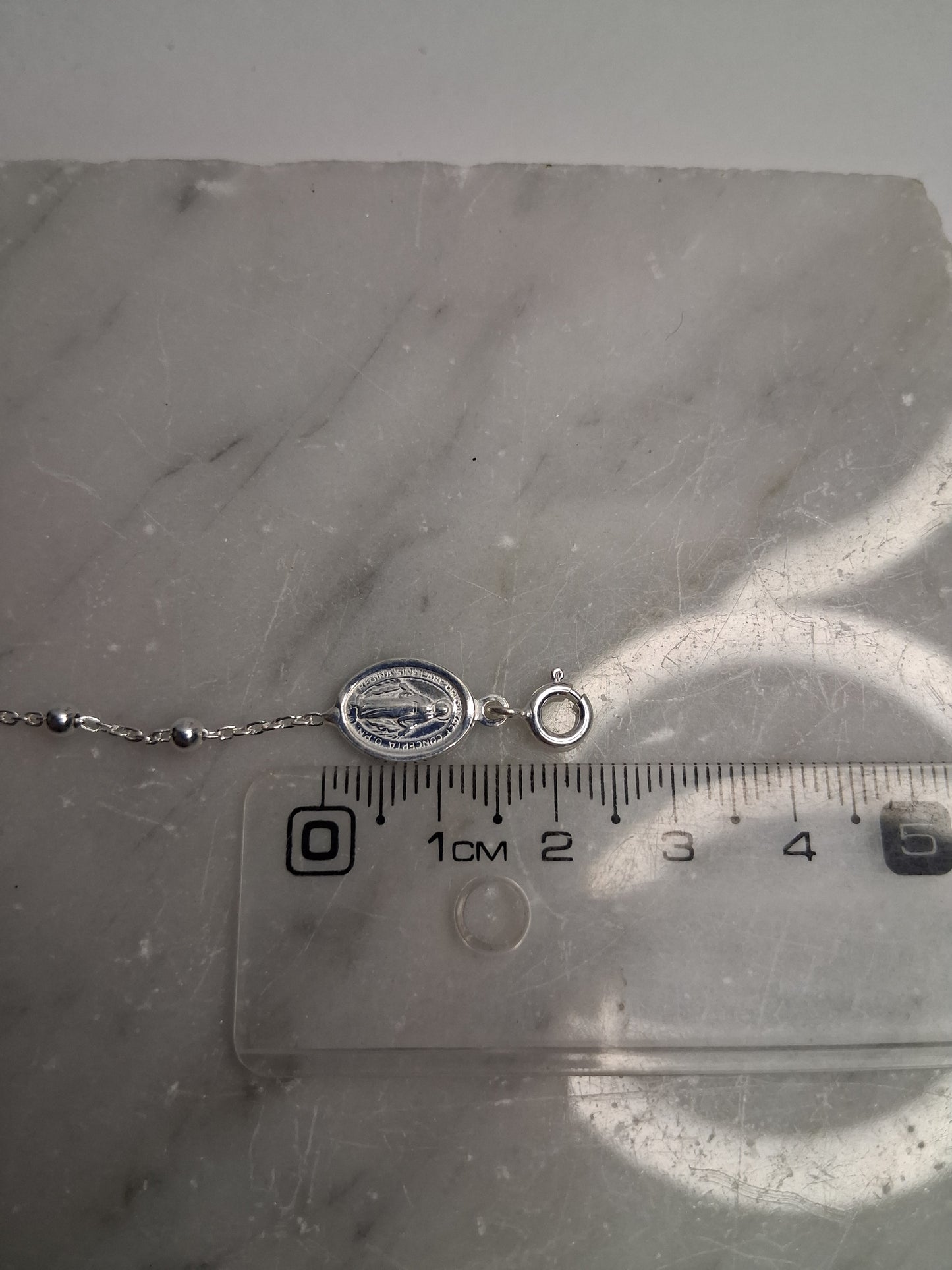 Pulsera - Denario 17,5 + 2 cm - Regulable - Plata925