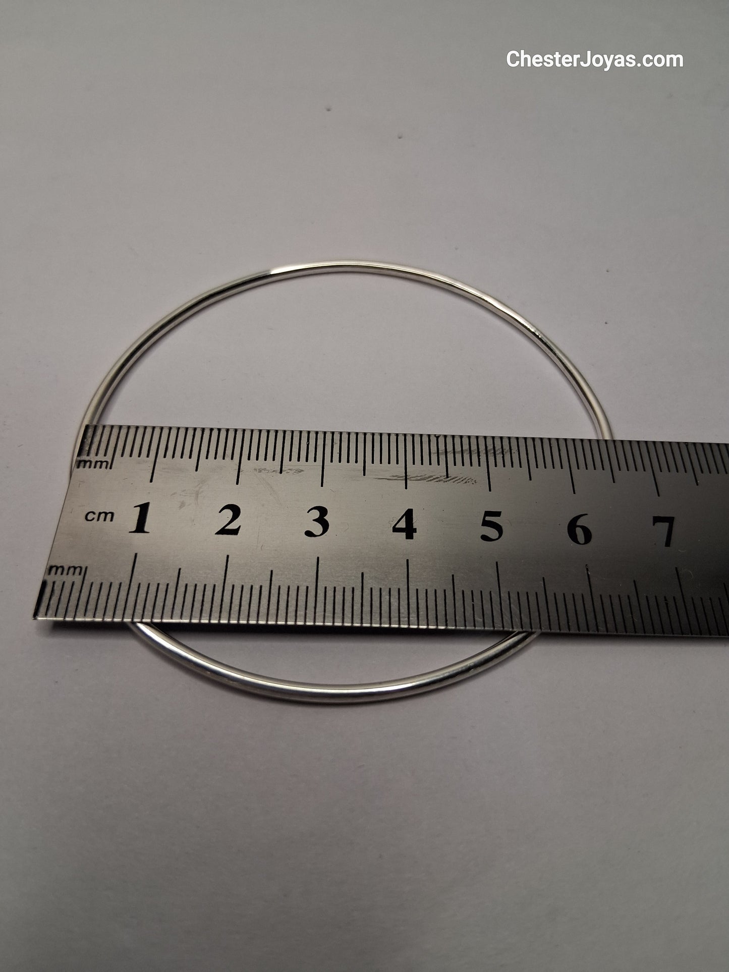 Pulsera - Esclava 3 mm (6.5 cm) - Plata925 - Dama.