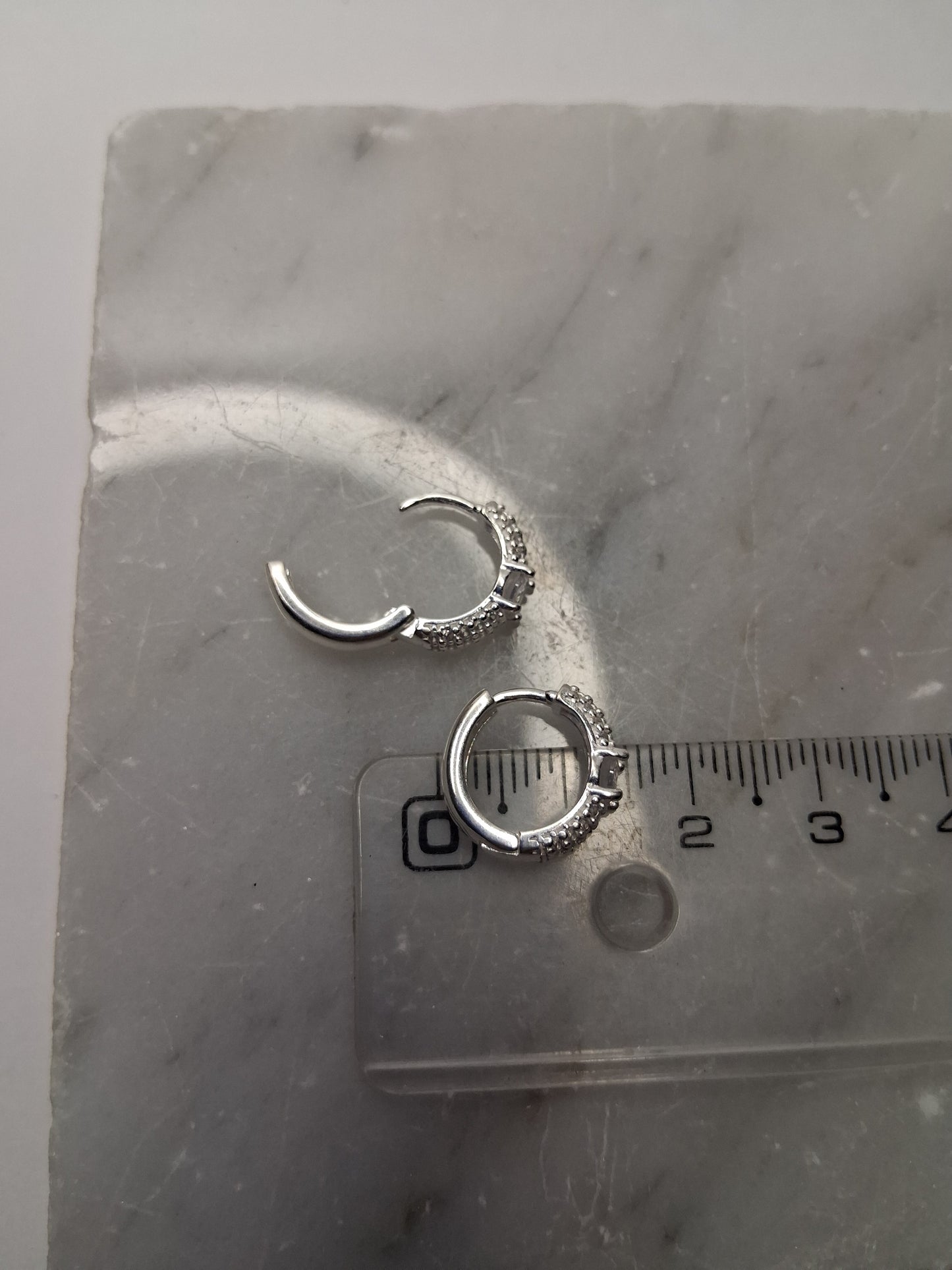 Aros - HUGGIES MIRKO - 15 mm - Plata925