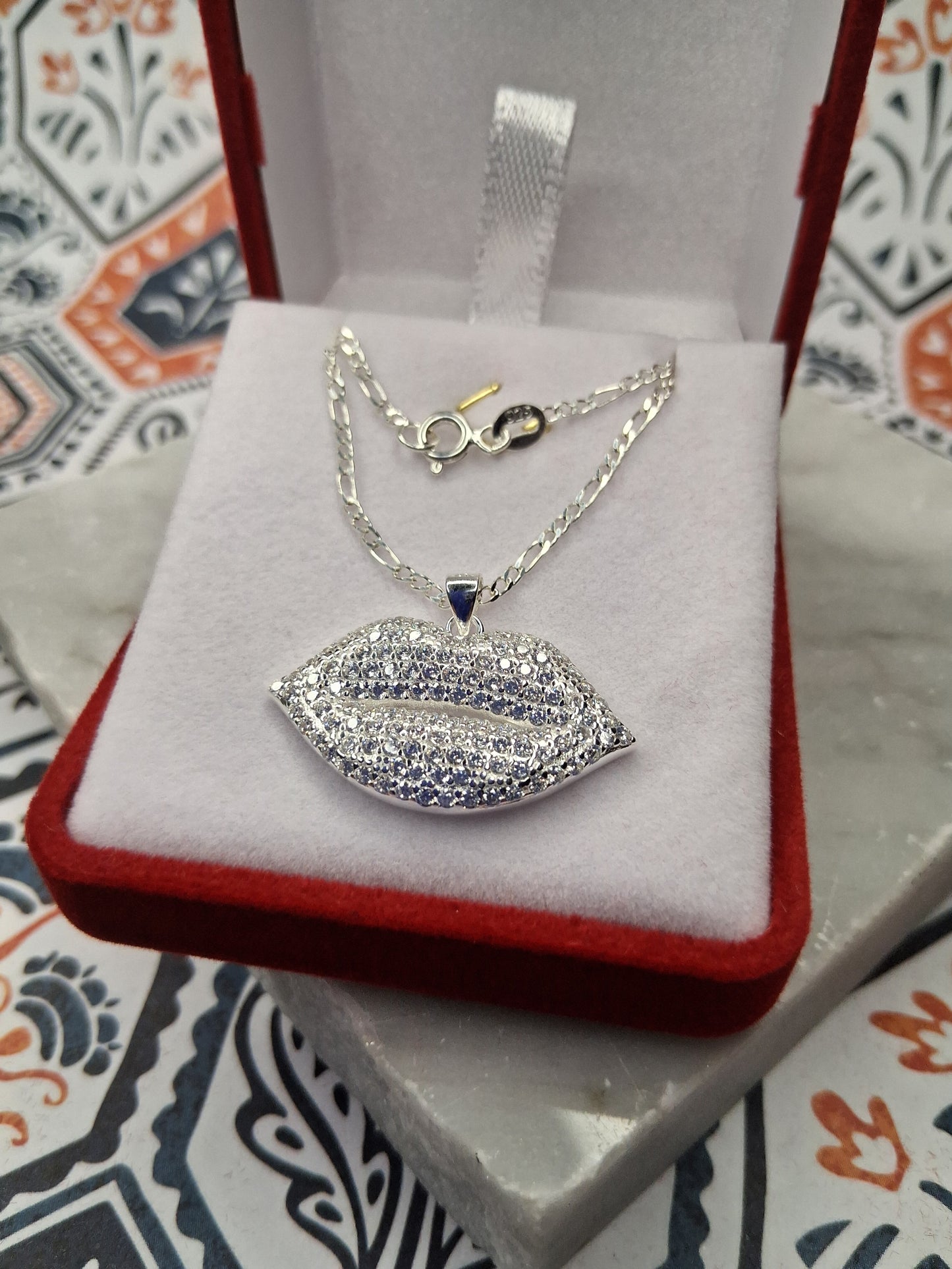 Collar - Conjunto Beso - Plata925 - Dama.