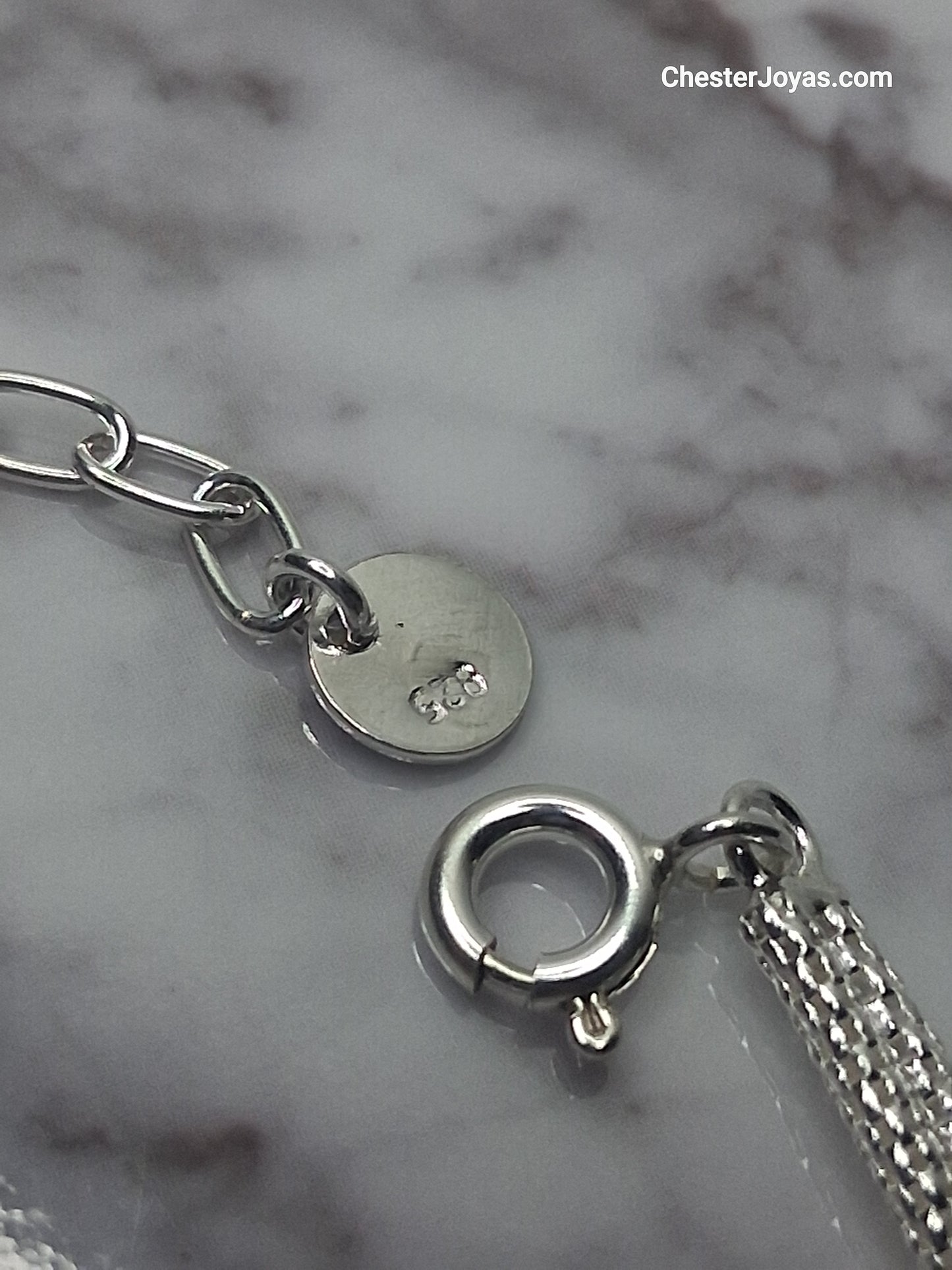 Pulsera - HIKARI 17+3 cms (Regulable) - Plata925 - Dama.