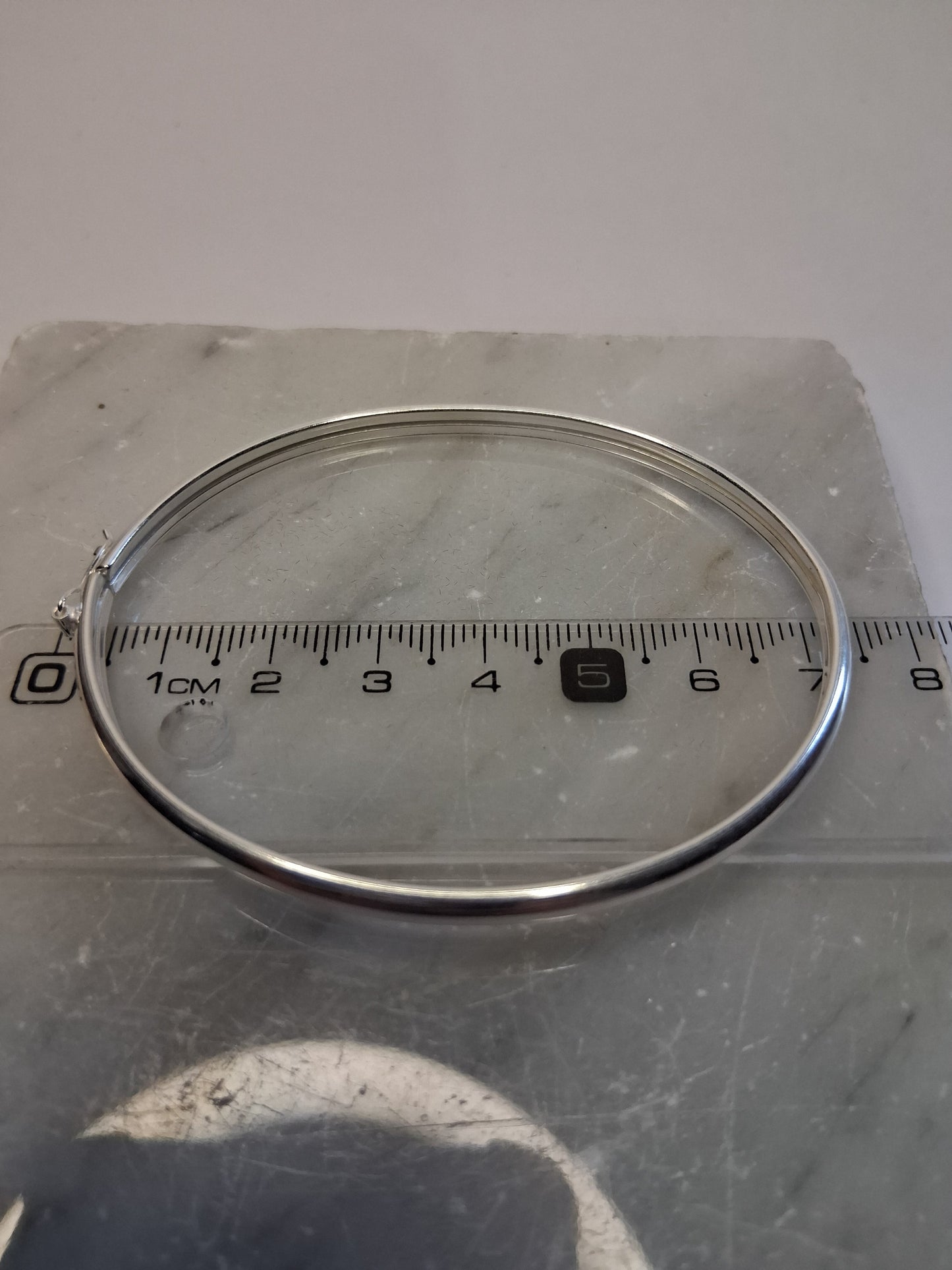 Pulsera - Esclava BANGLE 6 cm - Plata925 - Dama.