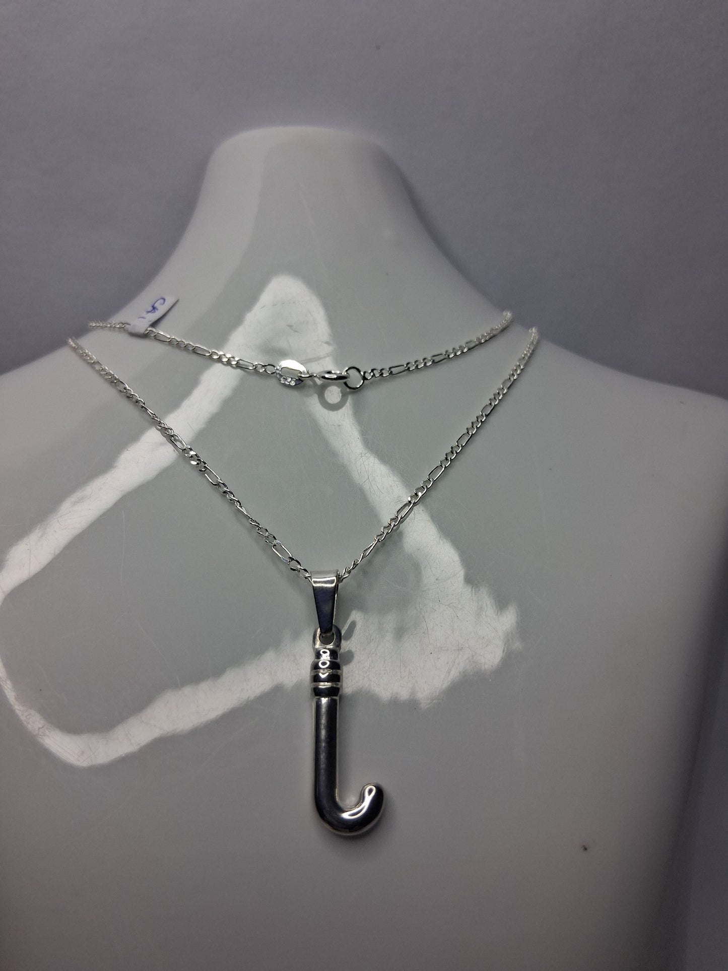 Collar - Palo de Hockey - cadena 3x1 - Plata925 - Dama.