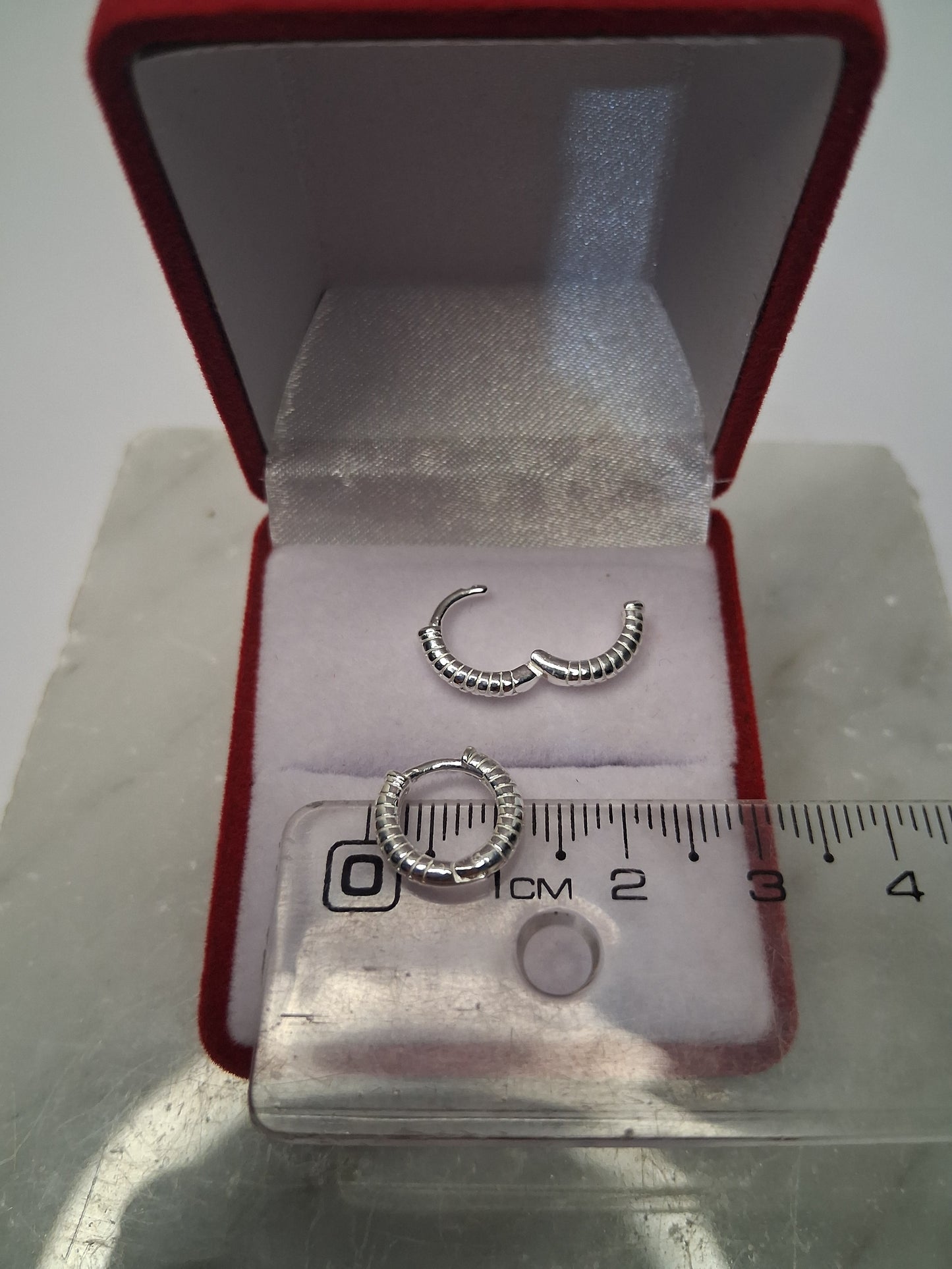 Aros - Argollas Lisas 8 mm - Plata925.