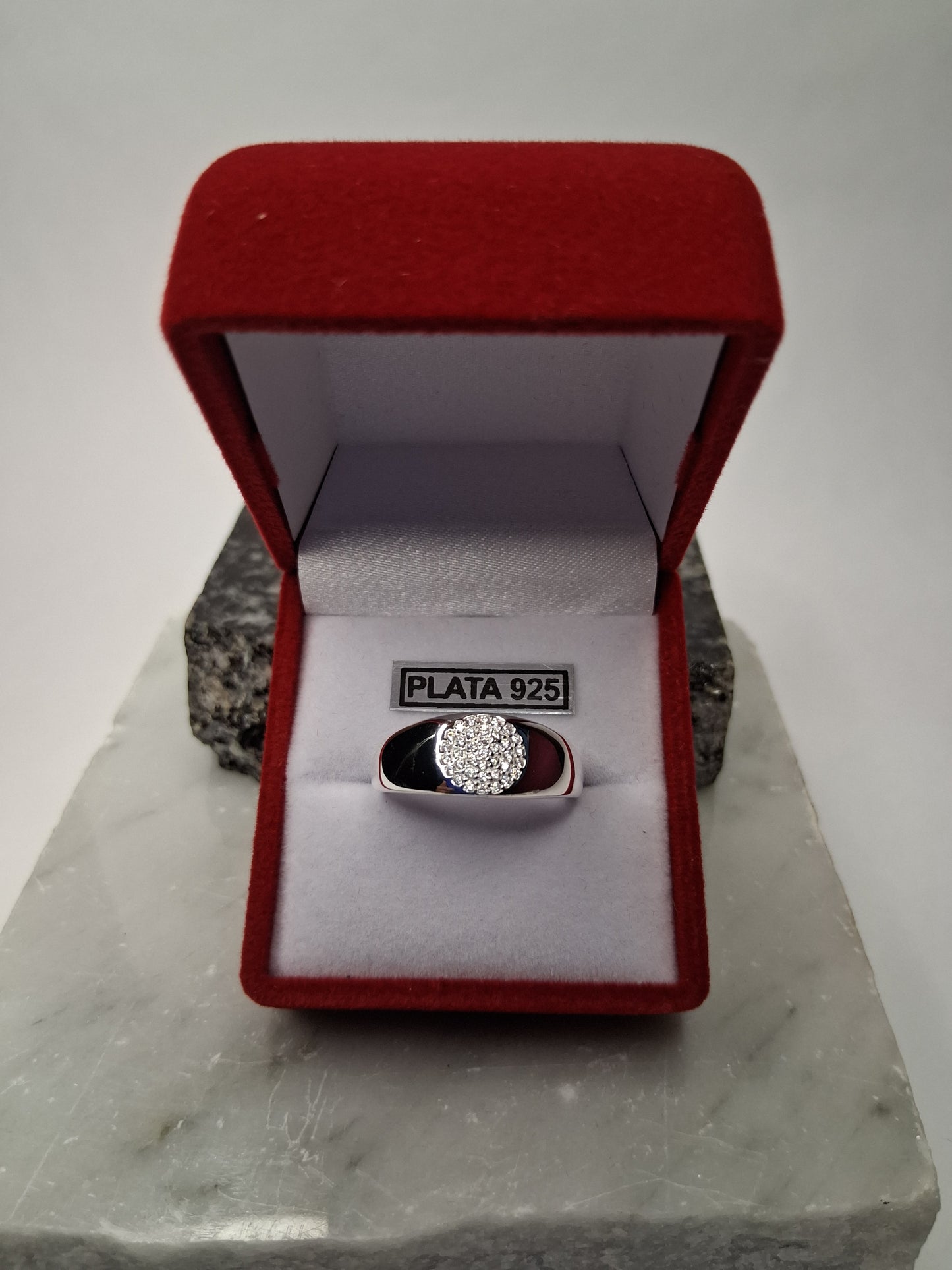 Anillo LARISA - Medida 19 - Plata925 - Dama.