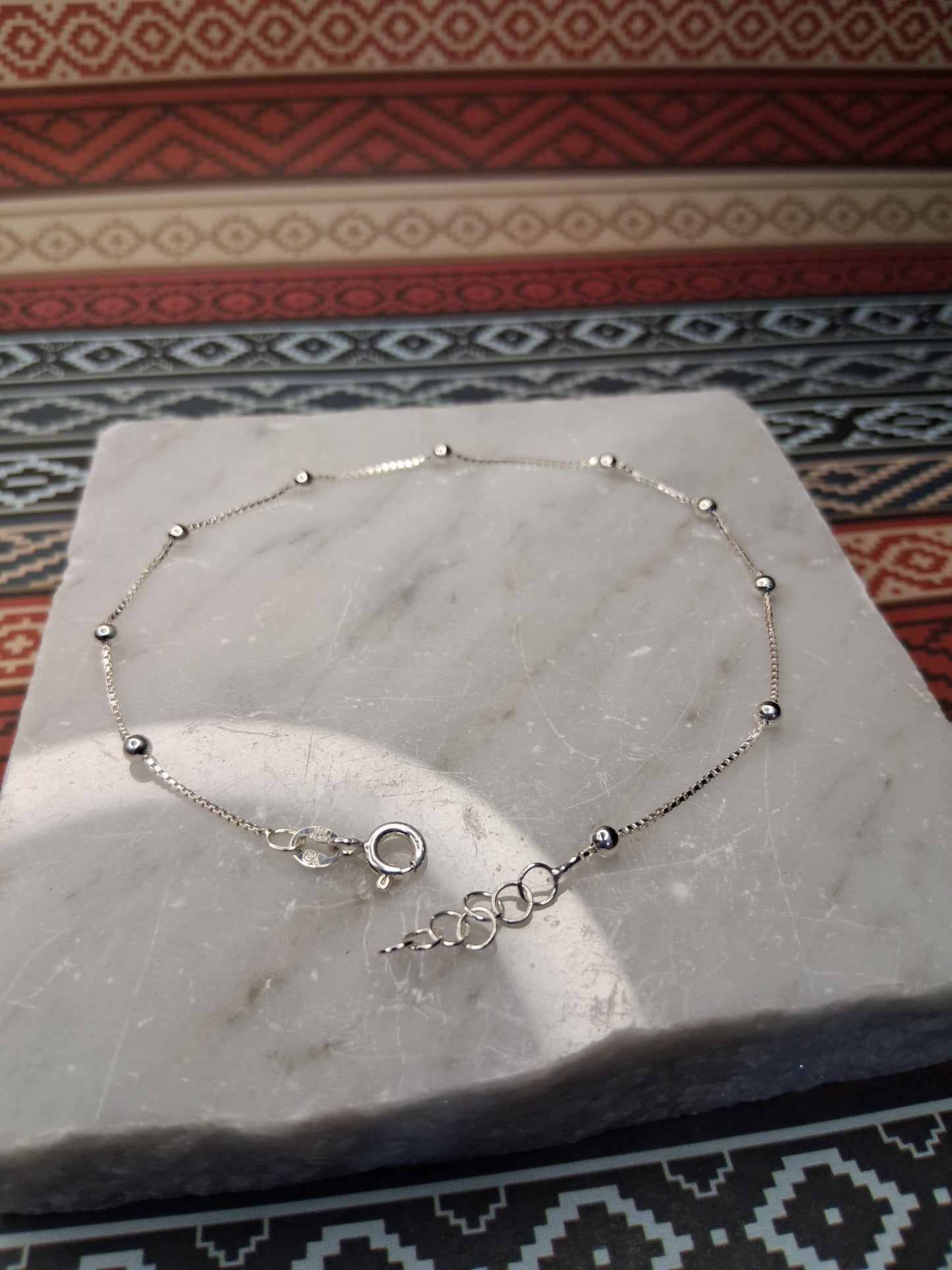 Tobillera - Bolita - Plata925 - Dama.