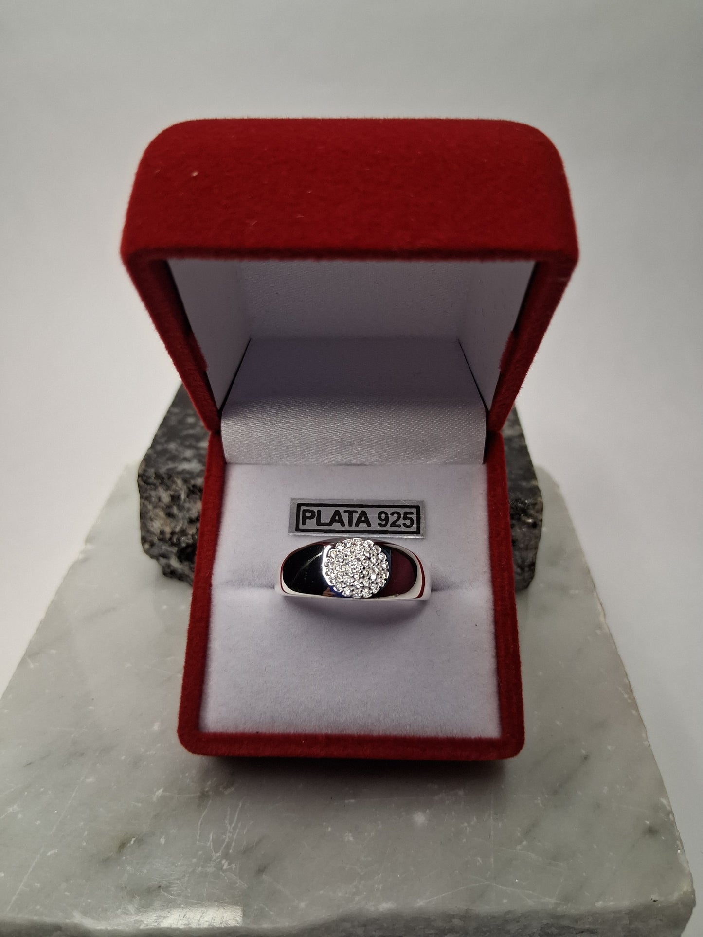 Anillo LARISA - Medida 19 - Plata925 - Dama.