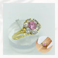 Flor cubic rosa | APL008