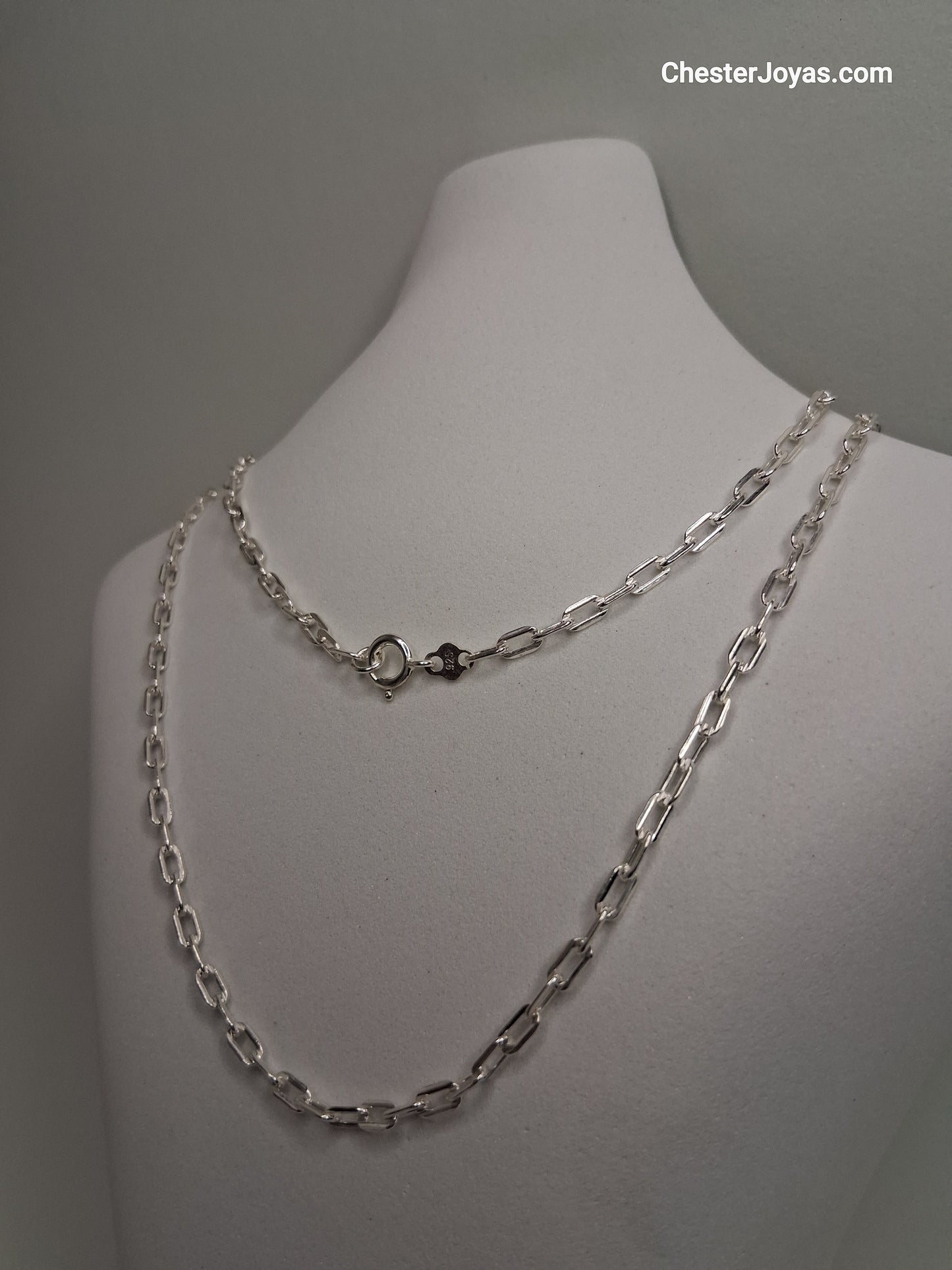 Collar - Forcet F-80 x 65 cms - Plata925 - Caballero.