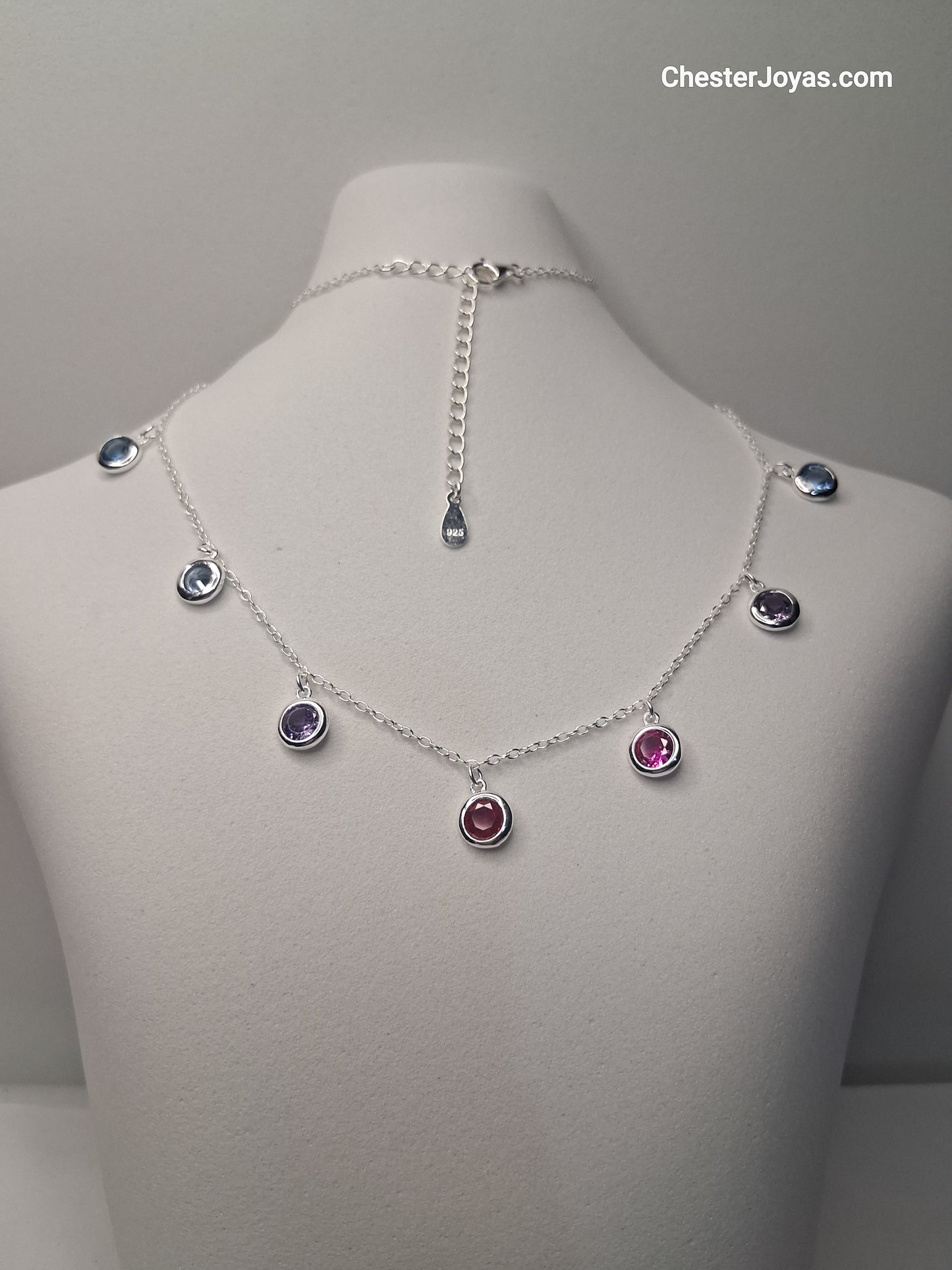 Collar - Colgante Carolina (Regulable) - Plata925 - Dama.