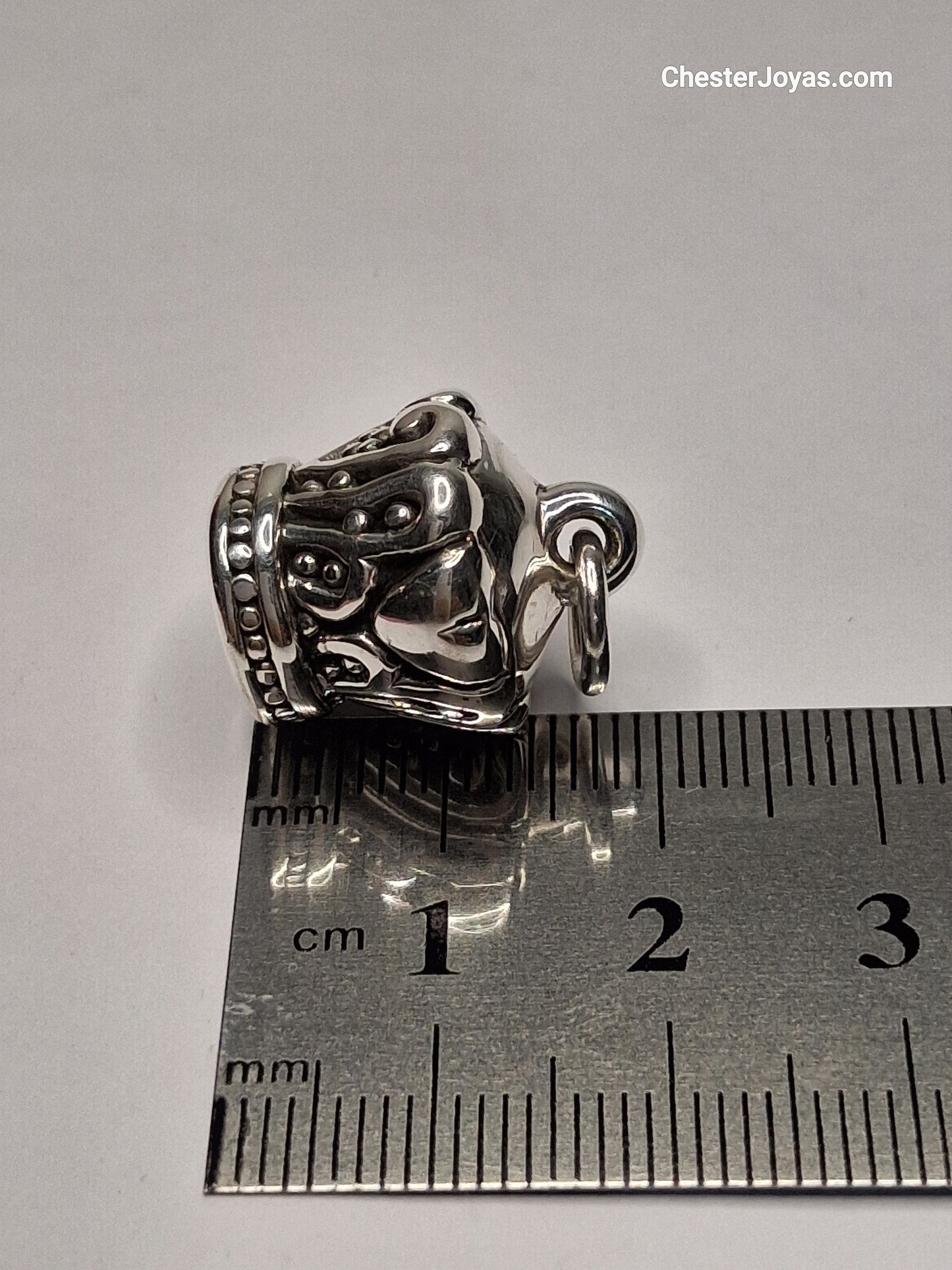 Collar - Cadena Coreana x 45 cm - Dije de Corona - Plata925 - Dama.