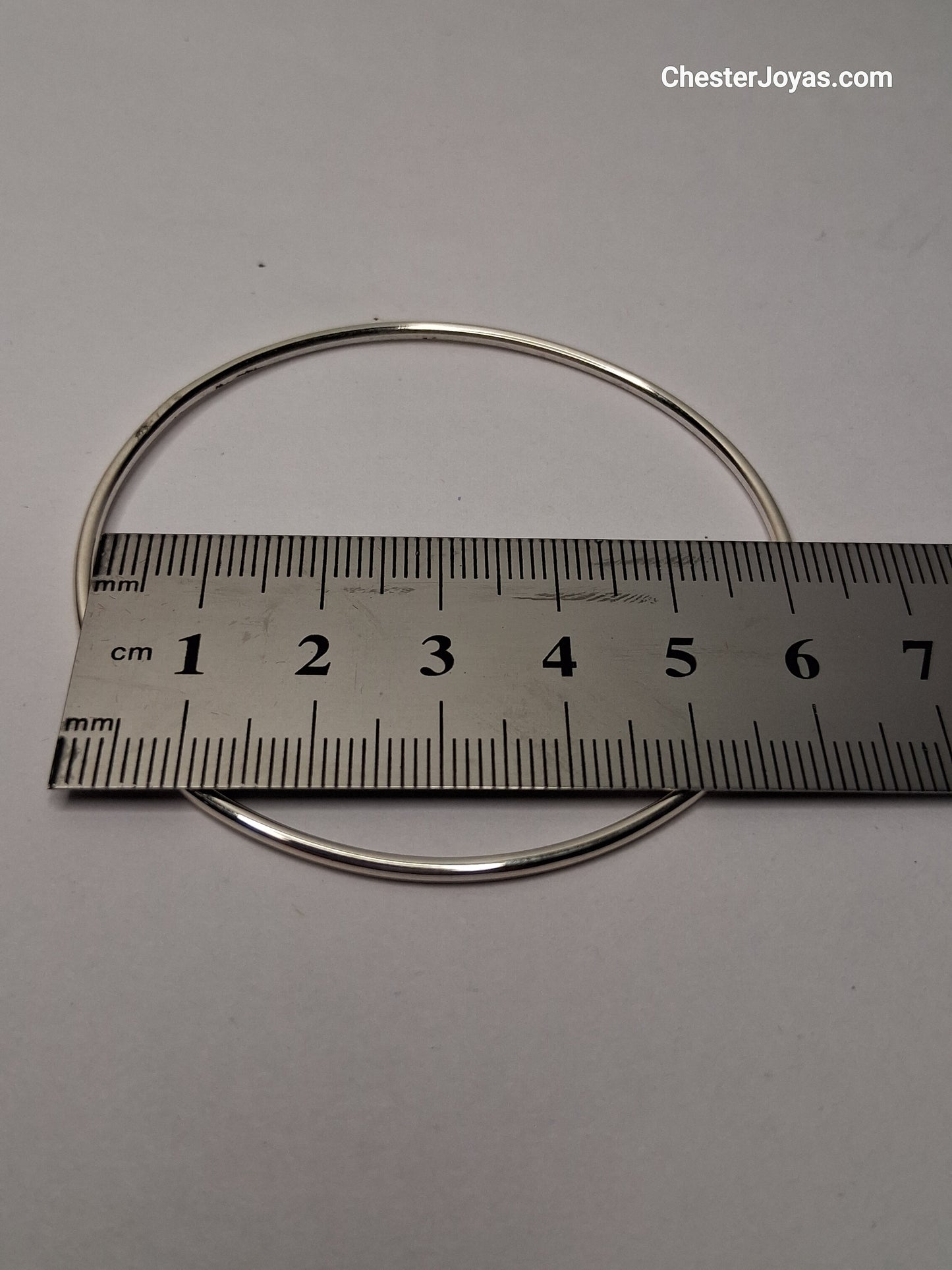 Pulsera - Esclava 3 mm (6 cm) - Plata925 - Dama.