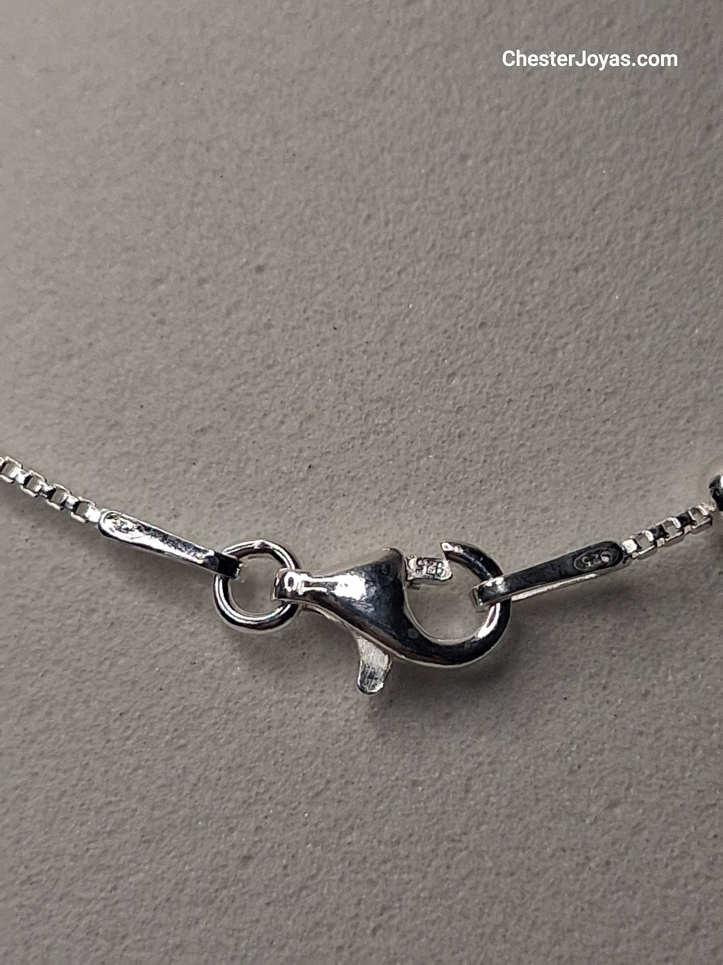 Collar - Cadena Veneciana con Bolas x 40 cm - Plata925.