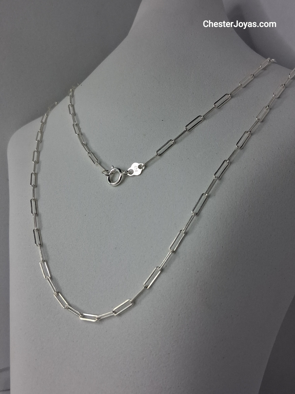 Collar - Cadena FL60 x 70 cms - Plata925 - Caballero