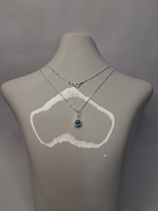 Collar - Ojo Turco (veneciana) - Plata925 - Dama.