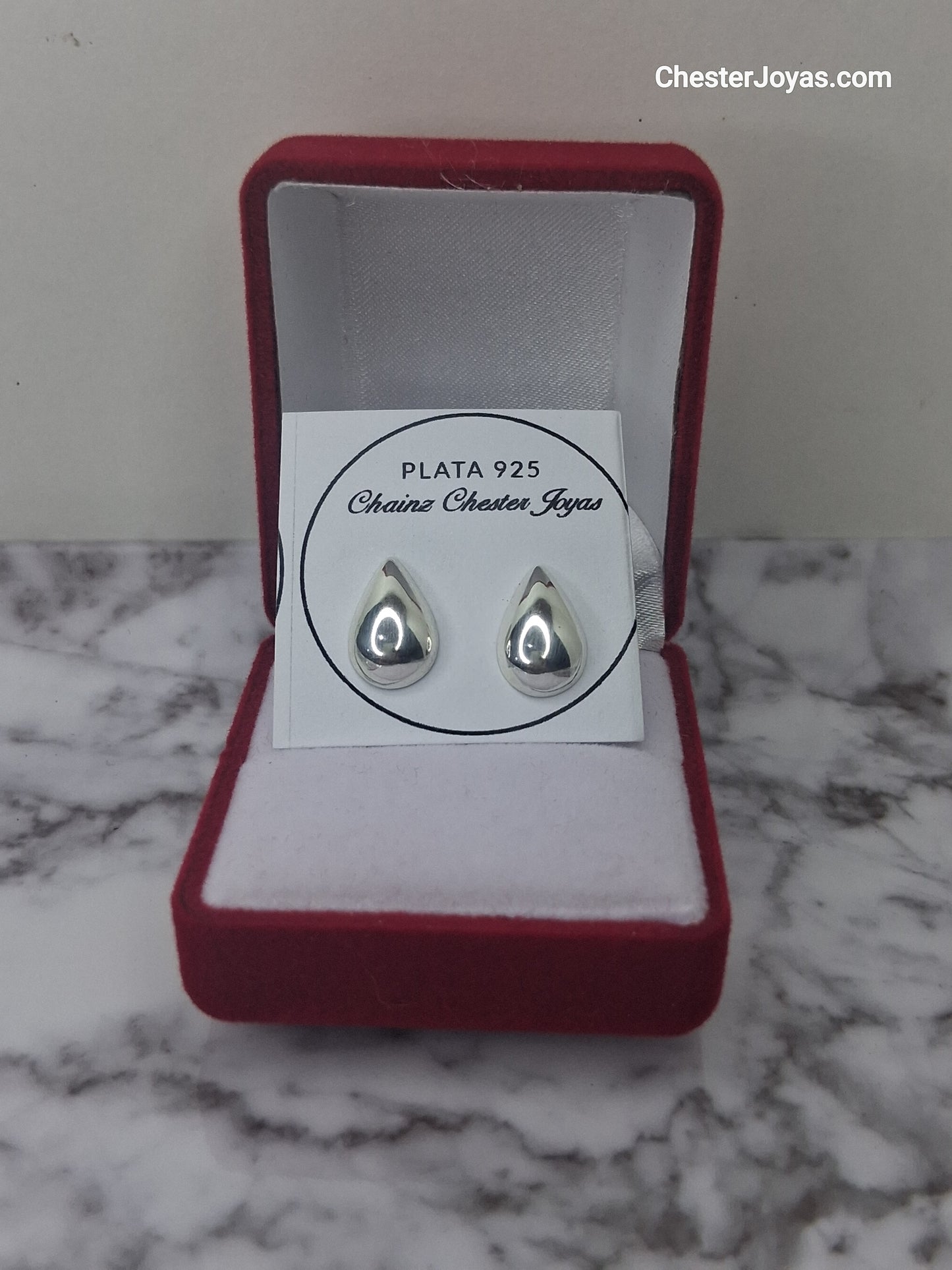Aros - PASANTE GOTA - Plata925.