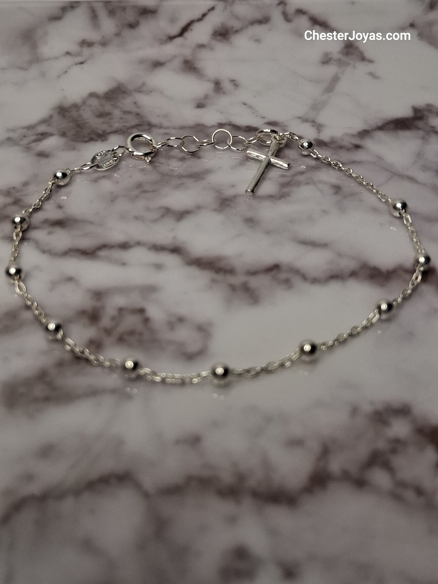 Pulsera - Denario 17+2,5 cm - Regulable - Plata925