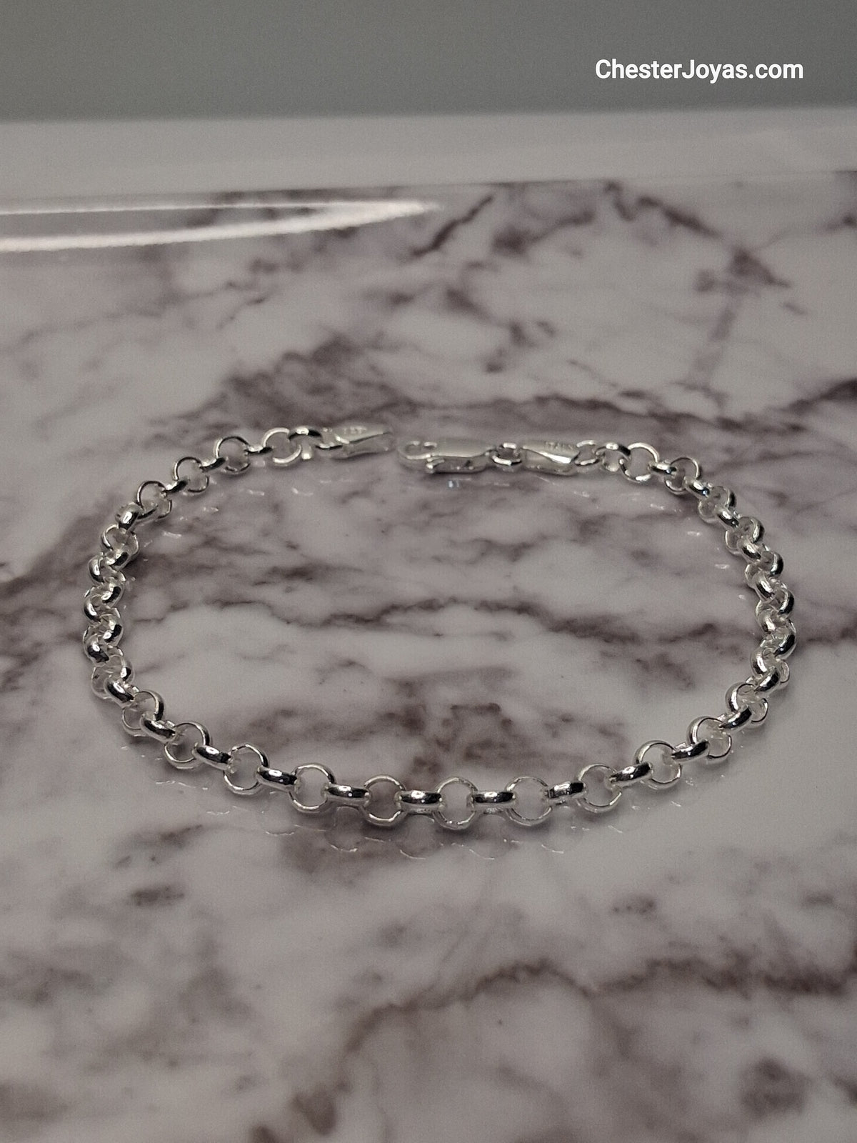 Pulsera - Rolo N° 1 (RIO) - 18 cm - Plata925 - Dama.