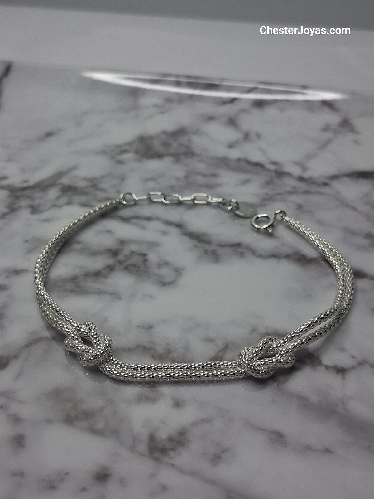 Pulsera - HIKARI 17+3 cm (Regulable) - Plata925 - Dama.