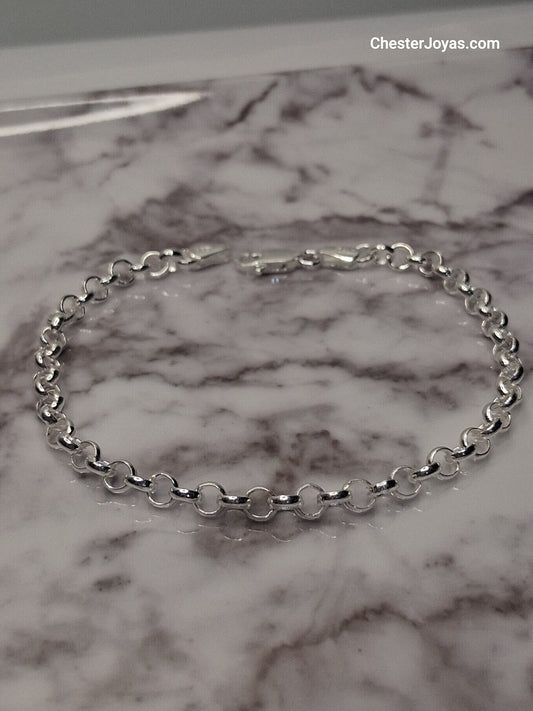 Pulsera - Rolo N° 1 (RIO) - 18 cms - Plata925 - Dama.