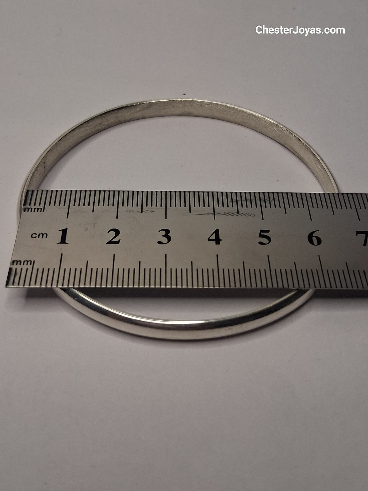 Pulsera Esclava 6mm (6,7 cm) Plata 925 - Dama