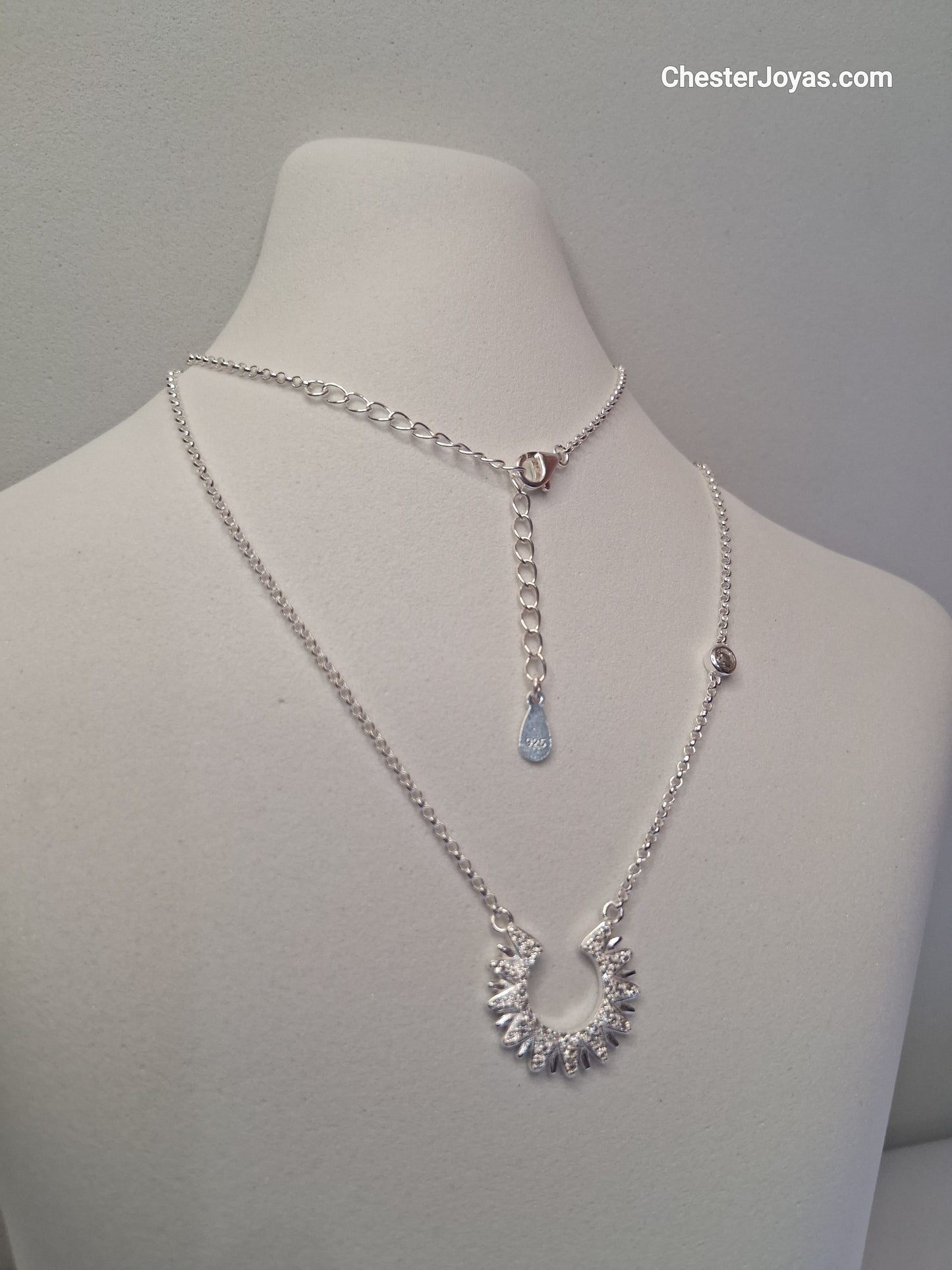 Collar - Colgante ARA (Regulable) - Plata925 - Dama.