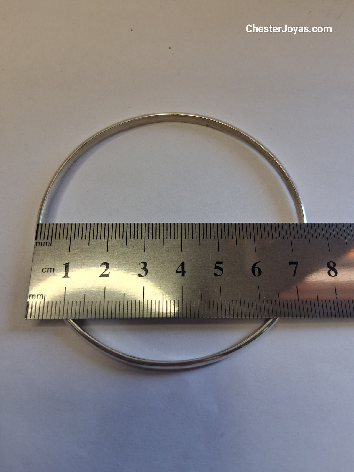 Pulsera - Esclava 5 mm (7,4 cm) - Plata925 - Dama.
