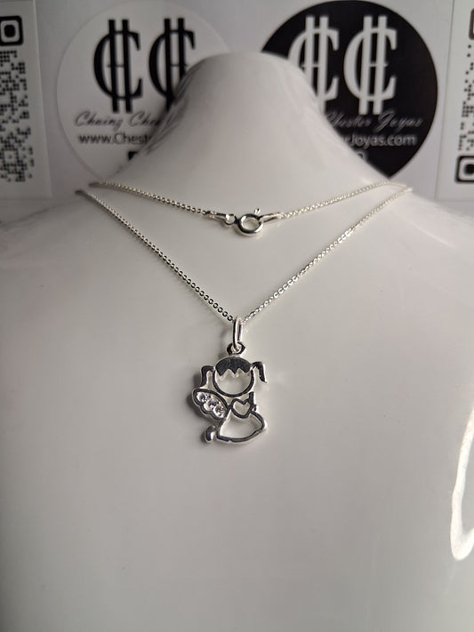 Collar - Conjunto Nena - Dama - Plata925.