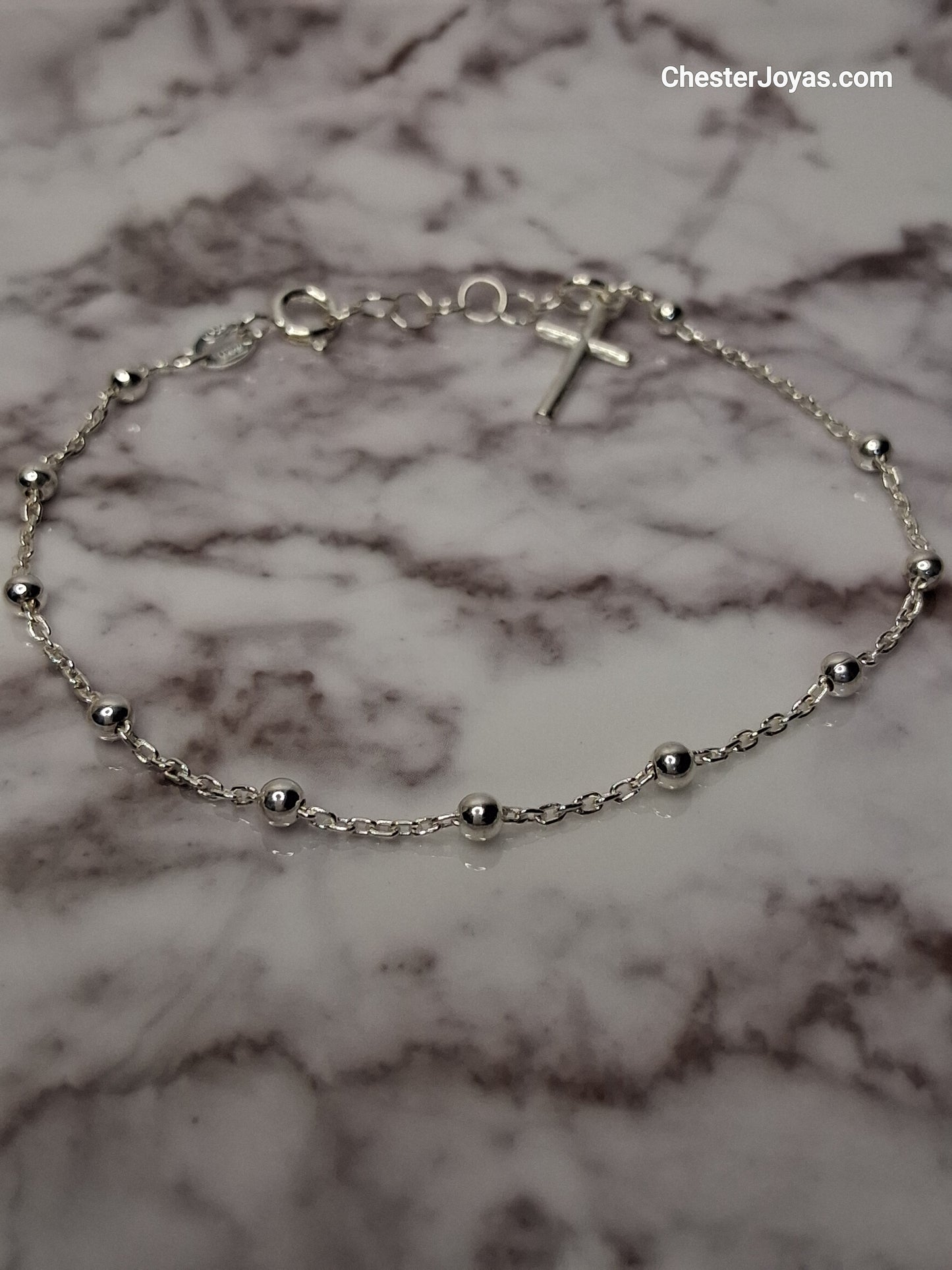 Pulsera - Denario 17+2,5 cm - Regulable - Plata925