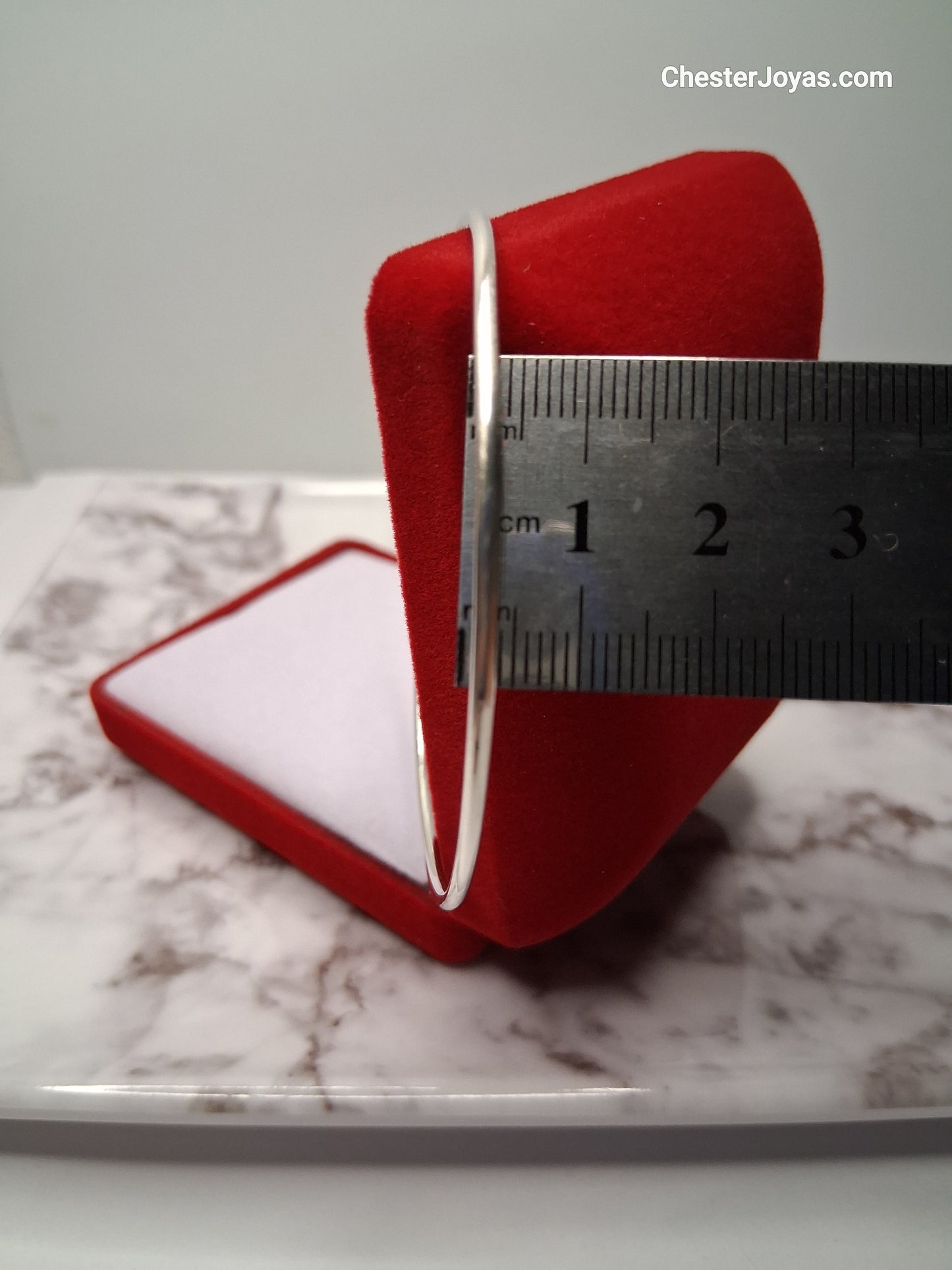 Pulsera - Esclava 3 mm (6.5 cm) - Plata925 - Dama.