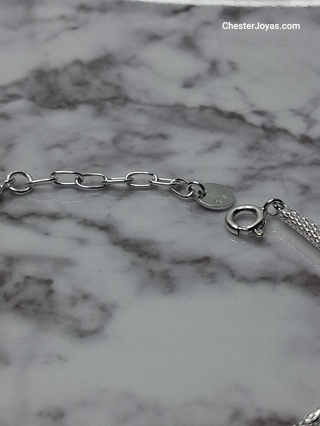 Pulsera - HIKARI 17+3 cm (Regulable) - Plata925 - Dama.
