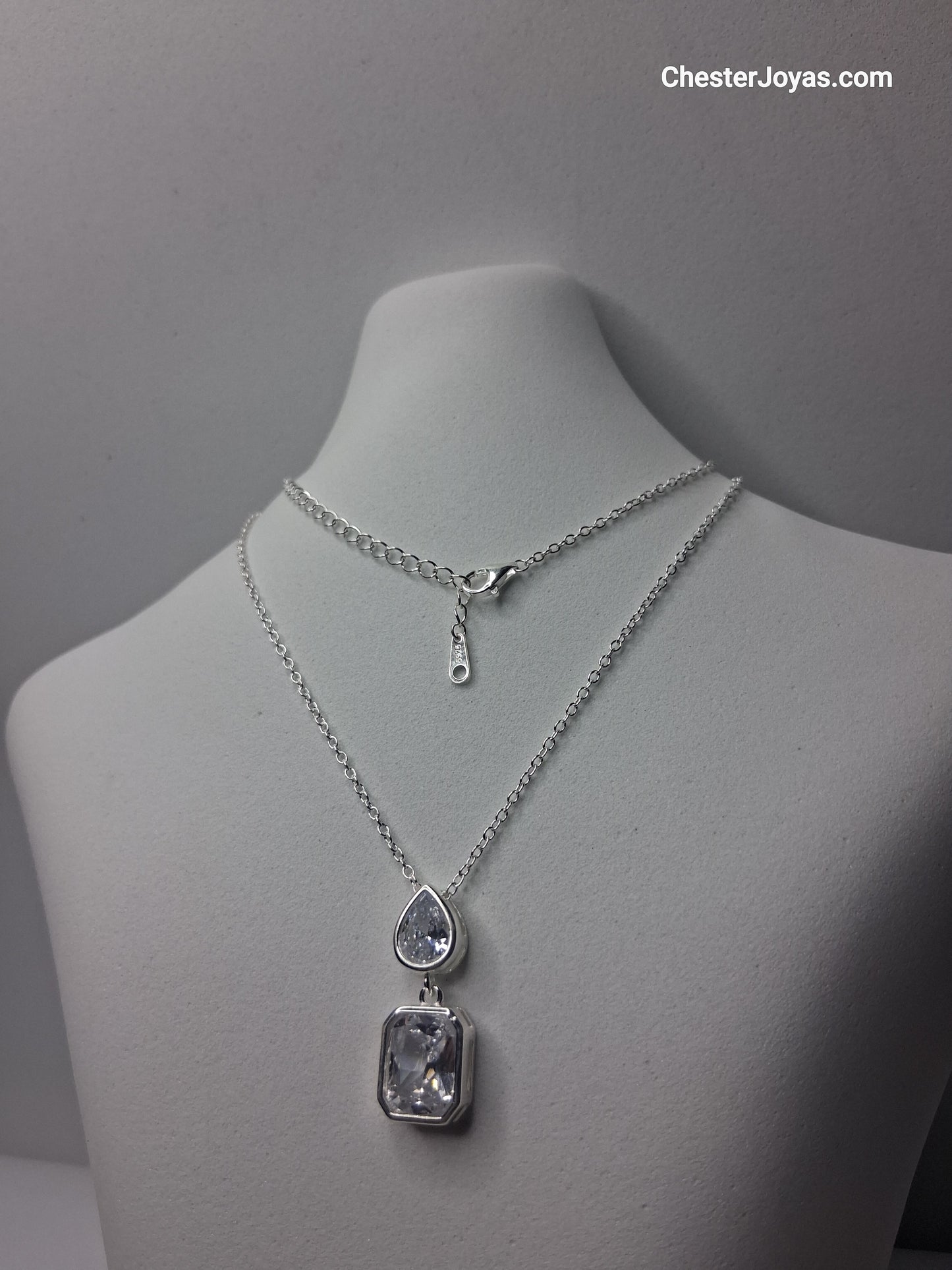 Collar - Colgante DENISE (Regulable) - Plata925 - Dama.