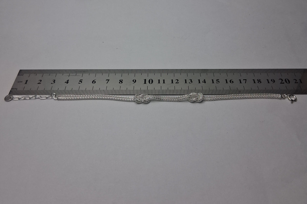 Pulsera - HIKARI 17+3 cm (Regulable) - Plata925 - Dama.